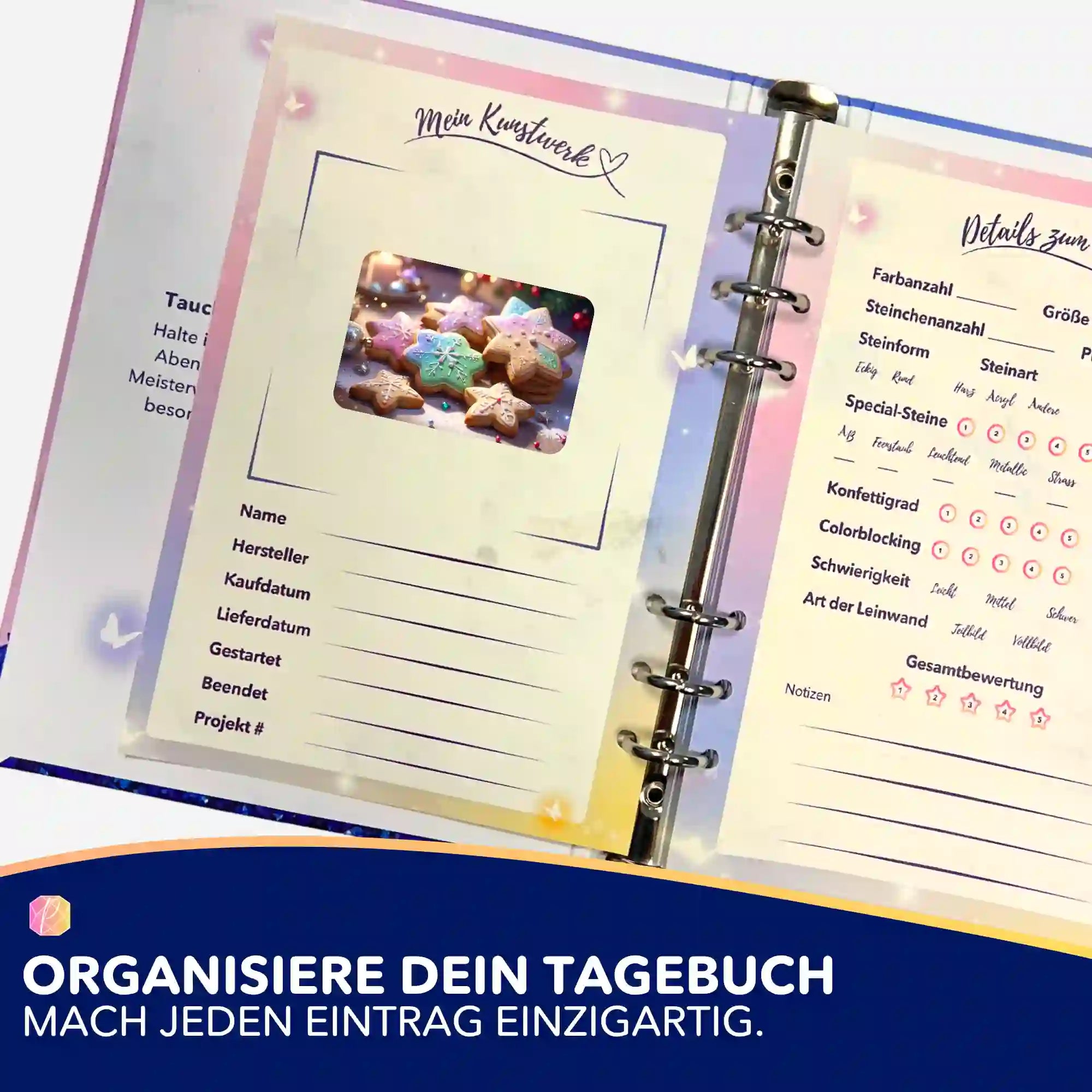Aufkleber 5er-Set - Sweety Cakes