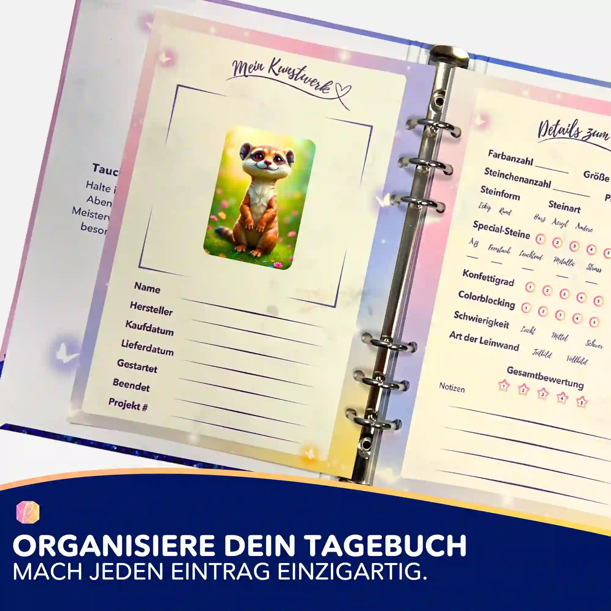 Aufkleber 5er-Set - Eddi