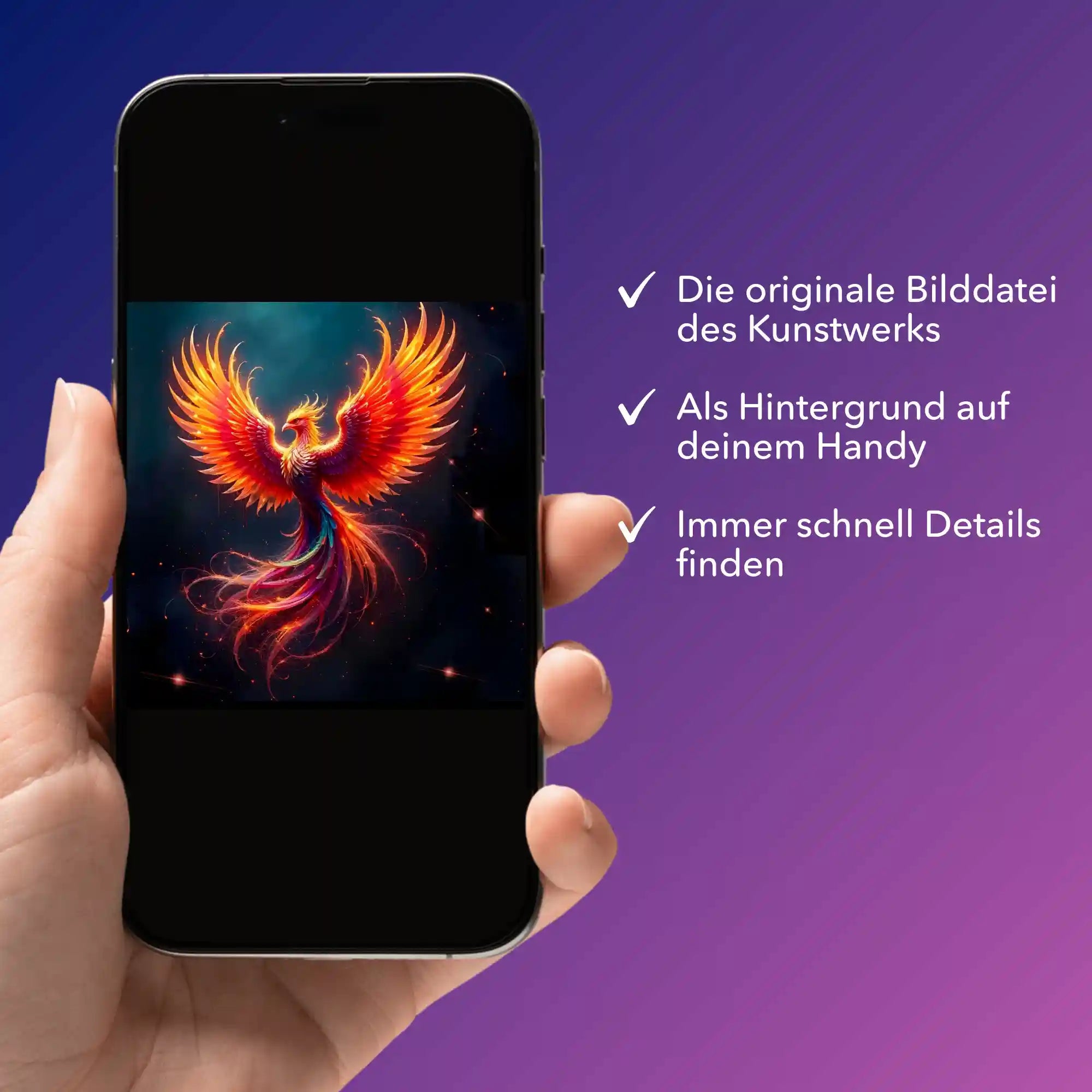 Digitale Bildmappe - Sparkle Phönix