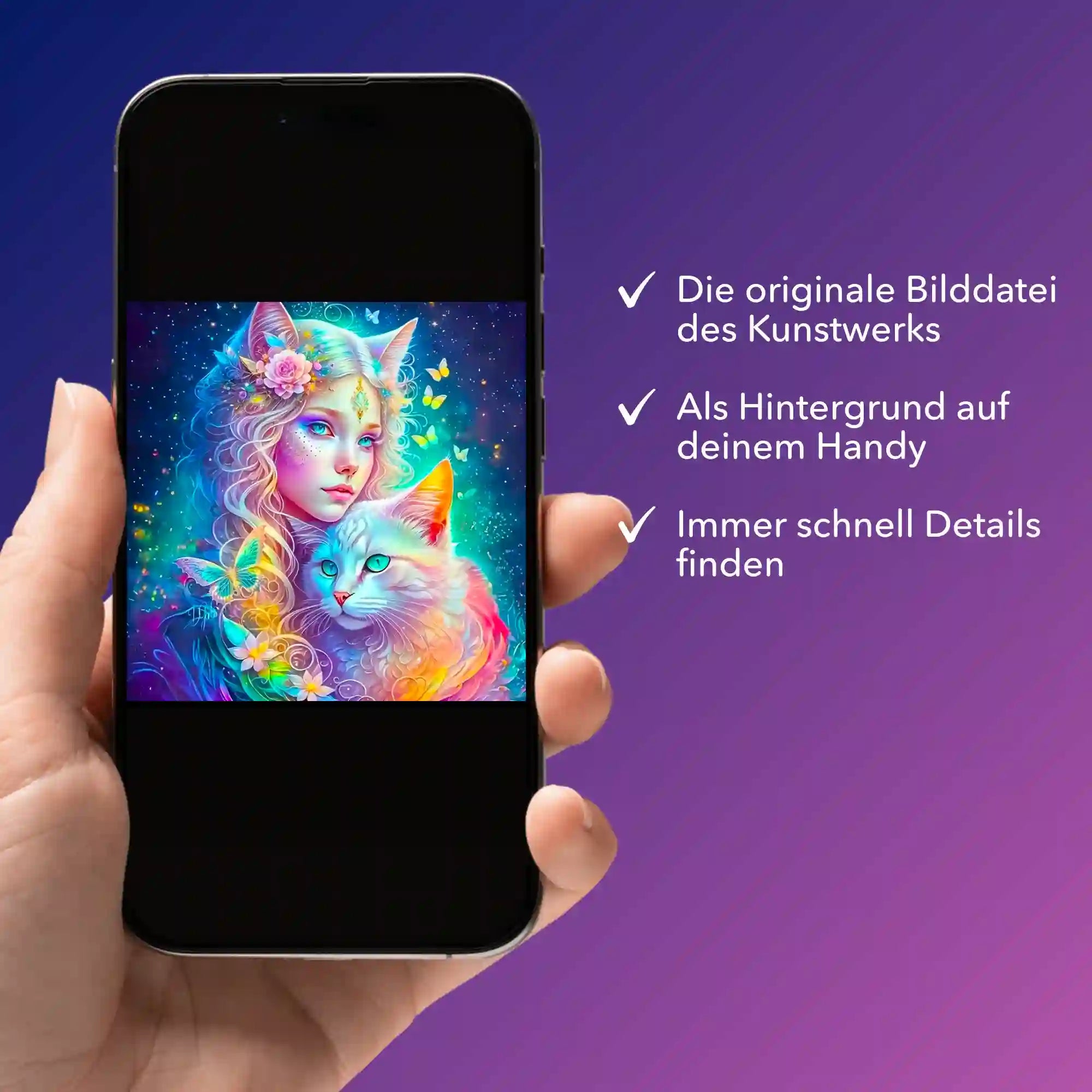 Digitale Bildmappe - Katzenelfe