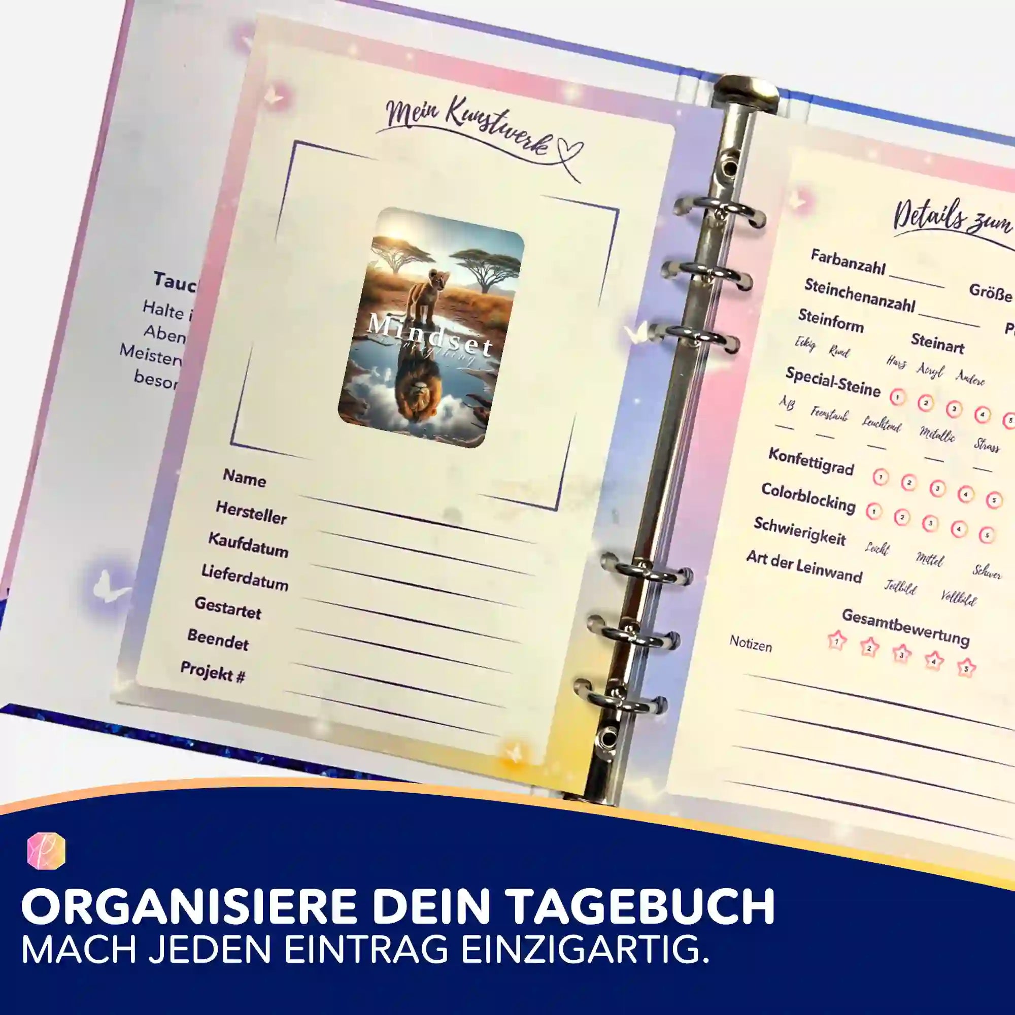 Aufkleber 5er-Set - Mindset "Limited Edition"