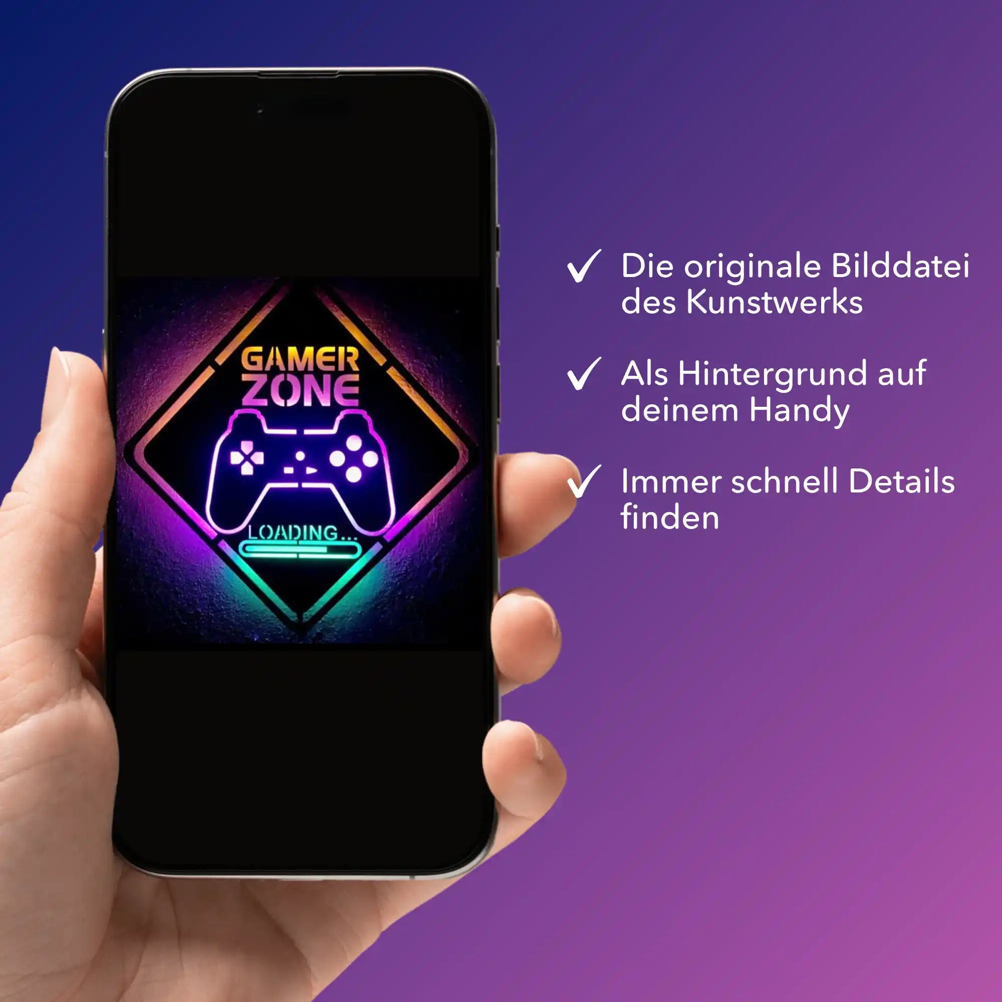 Digitale Bildmappe - Gamer Zone