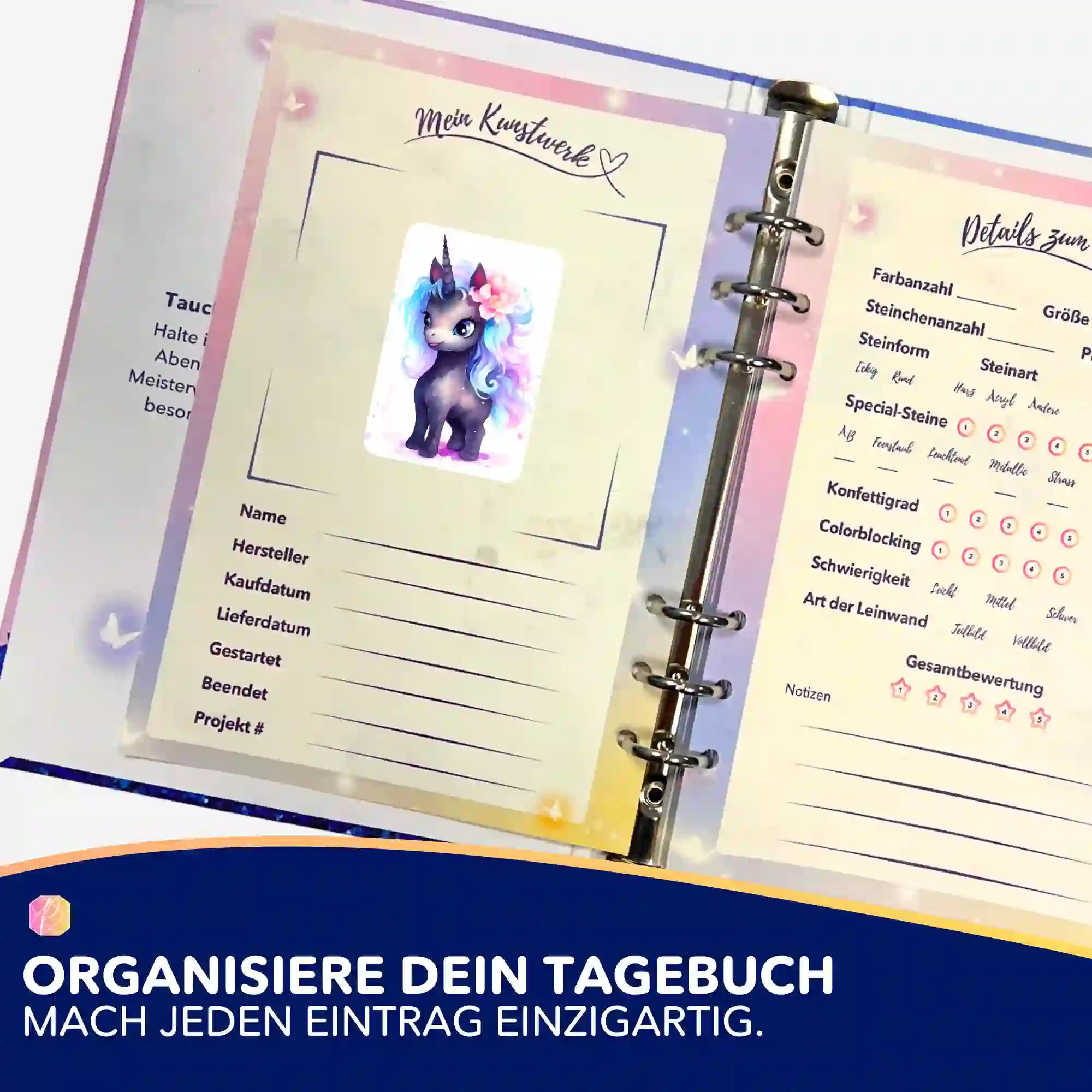 Aufkleber 5er-Set - Serafina