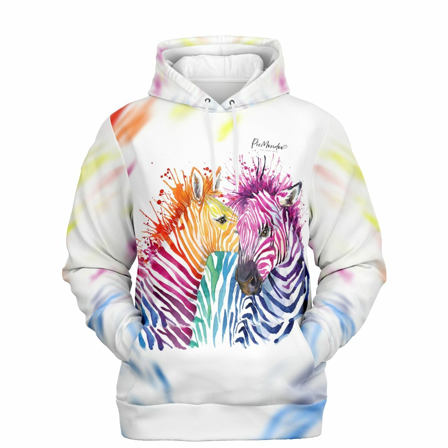 Dreamer Hoodie - Bunte Zebras