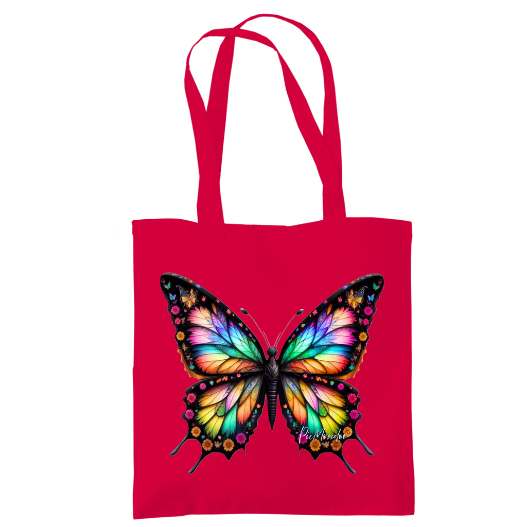 Tragetasche Schmetterlingsfarben