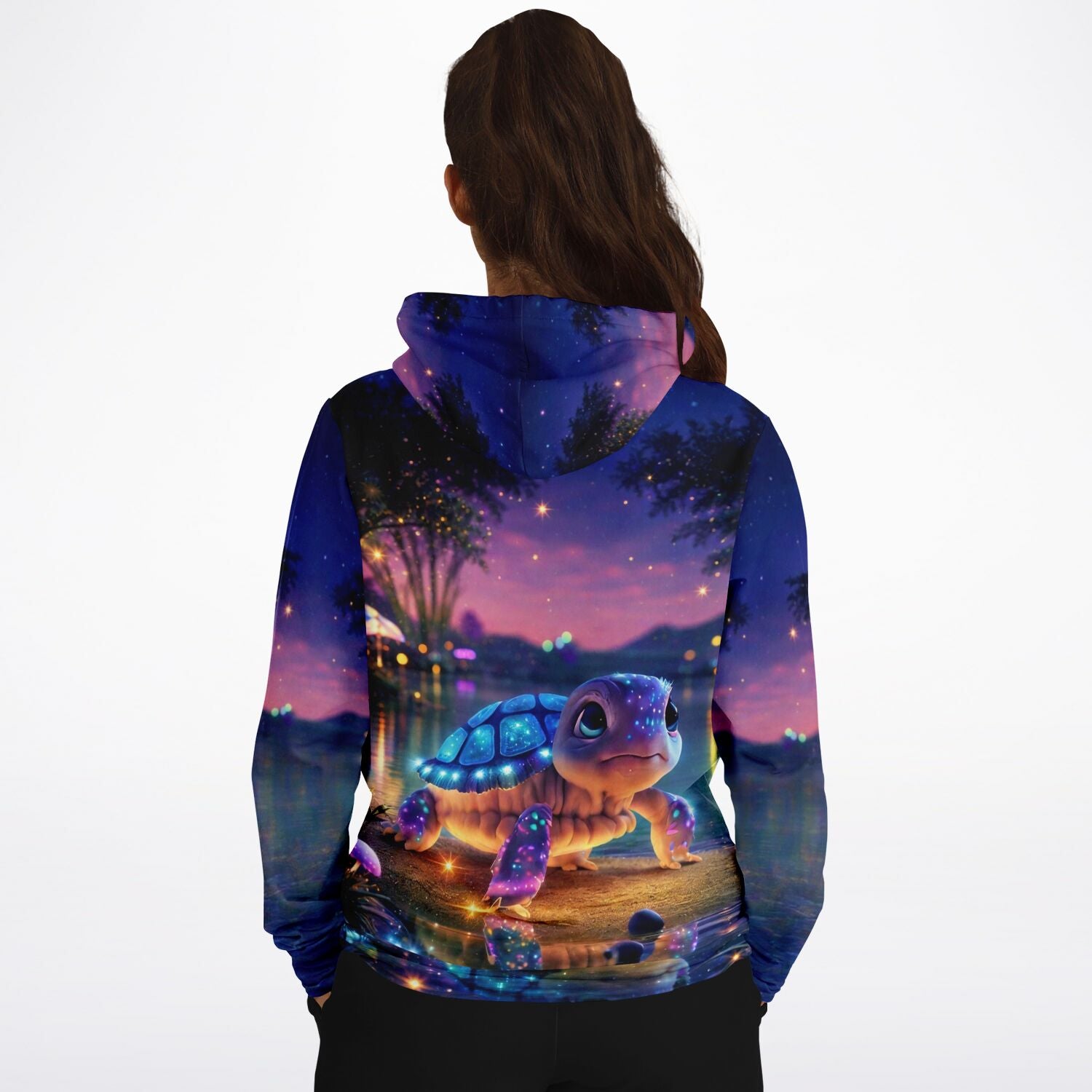 Dreamer Hoodie - Leuchtbild Special - Sparkling Turtle