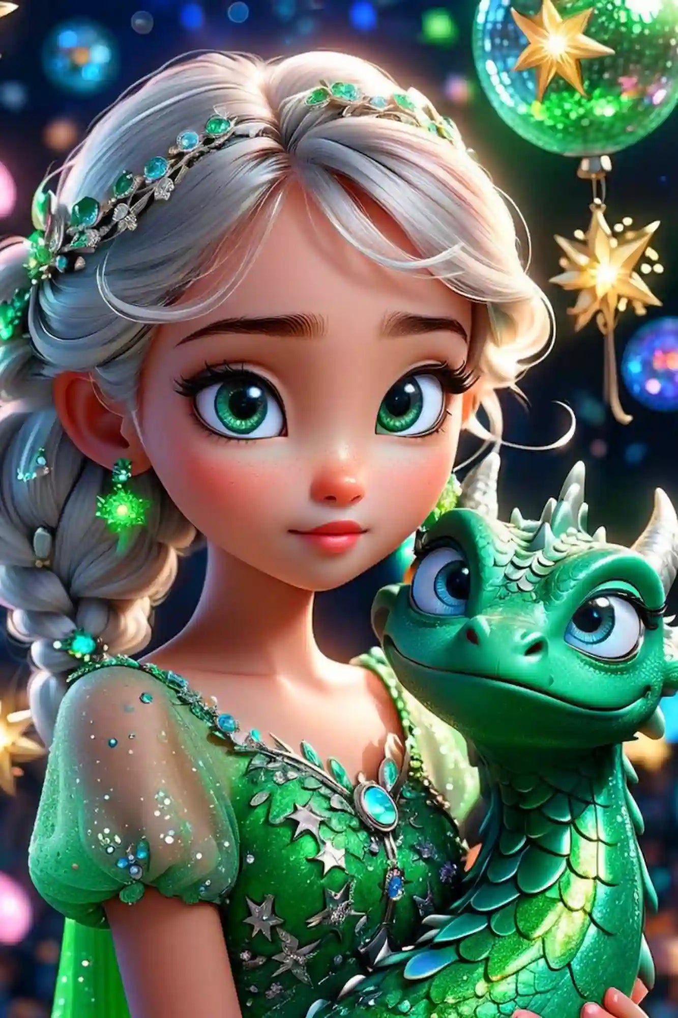 Diamond Painting - Dragon Girl