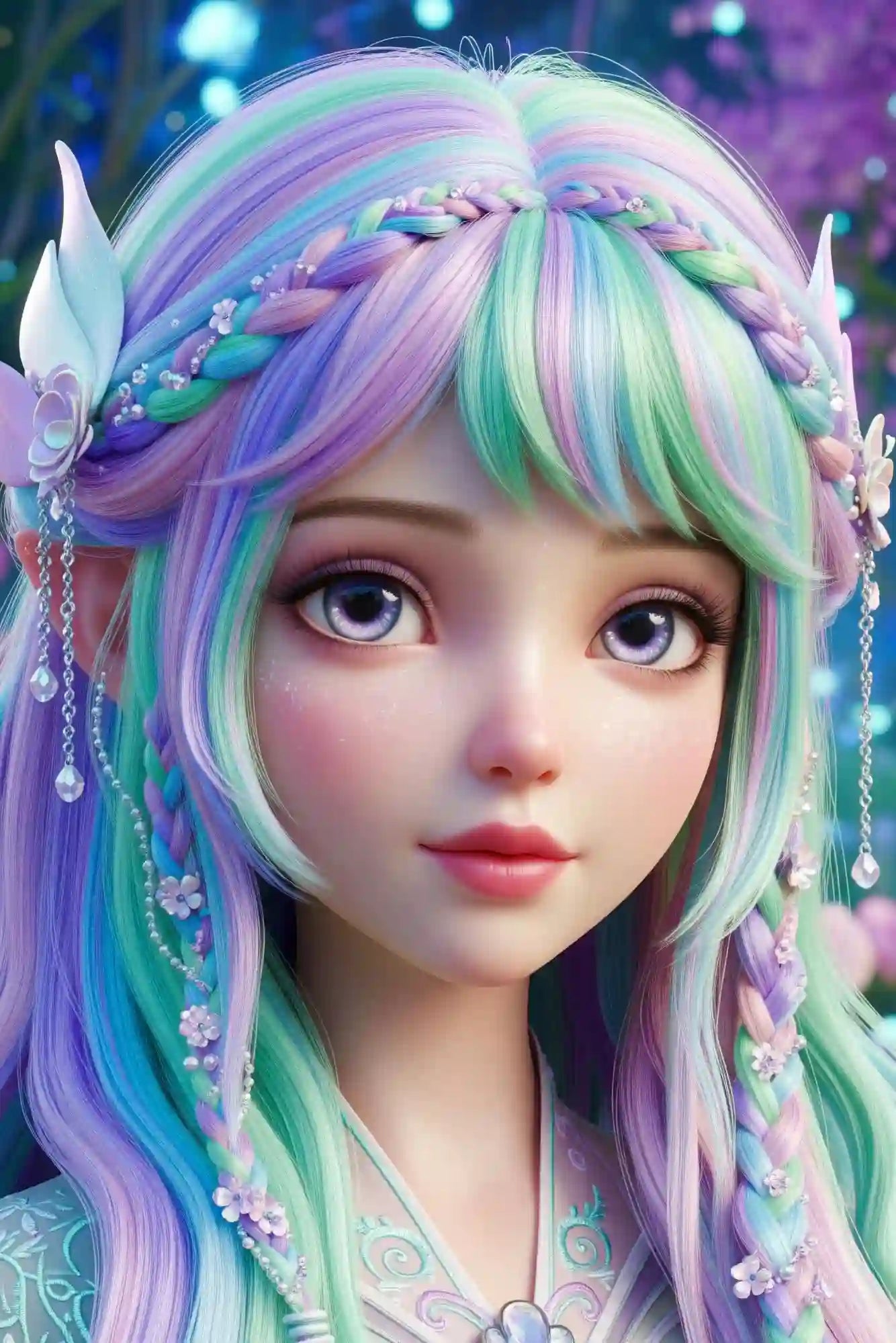 Diamond Painting - Feenprinzessin Elara