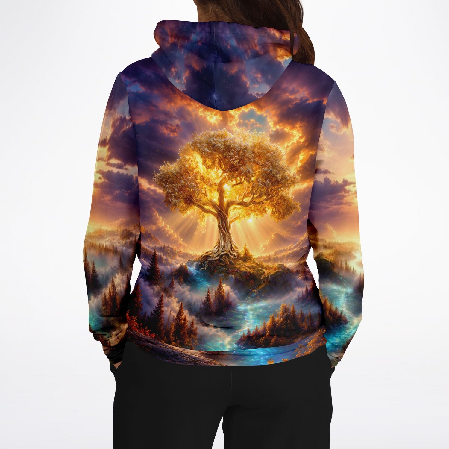 Dreamer Hoodie - Der goldene Weltenbaum