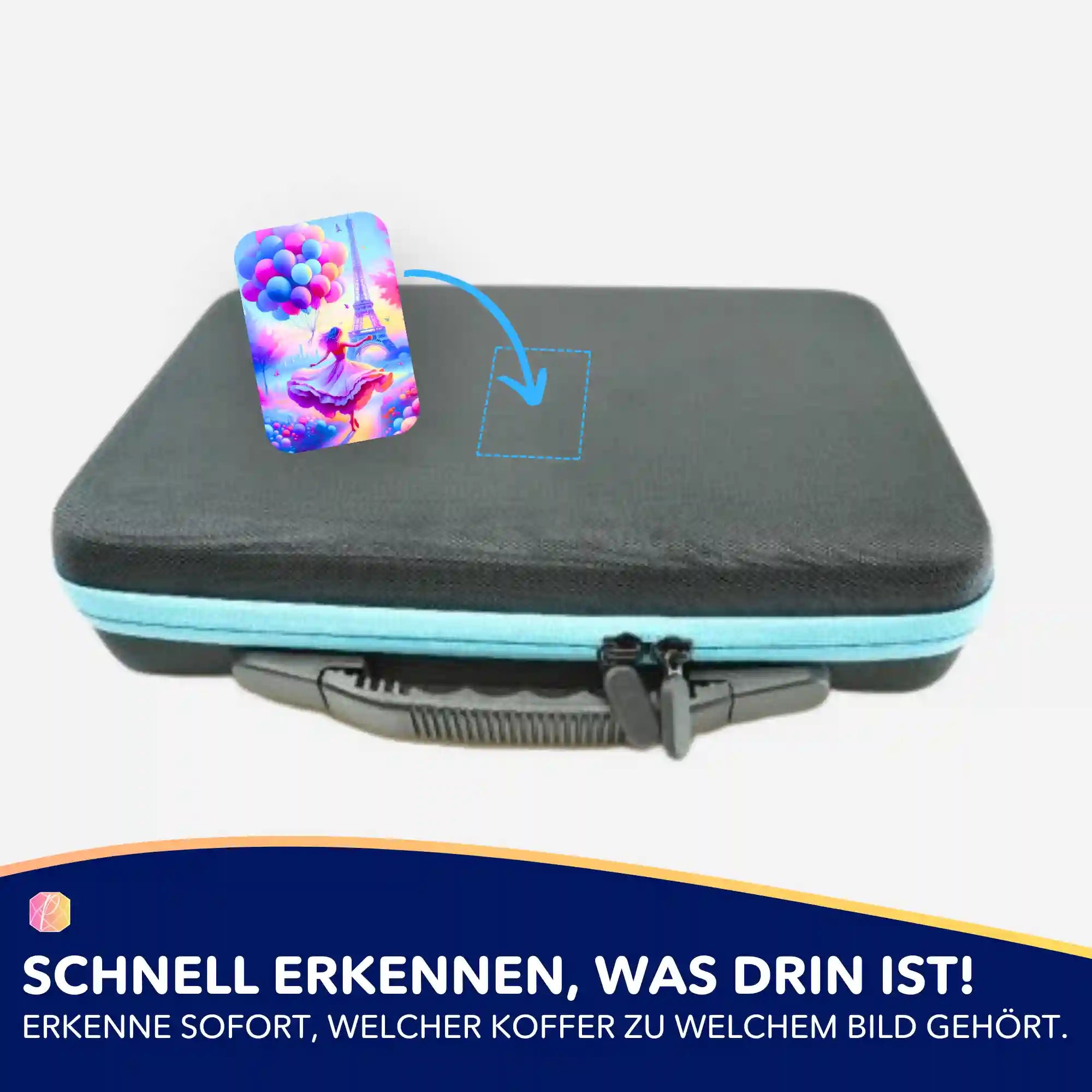 Aufkleber 5er-Set - Verträumtes Paris