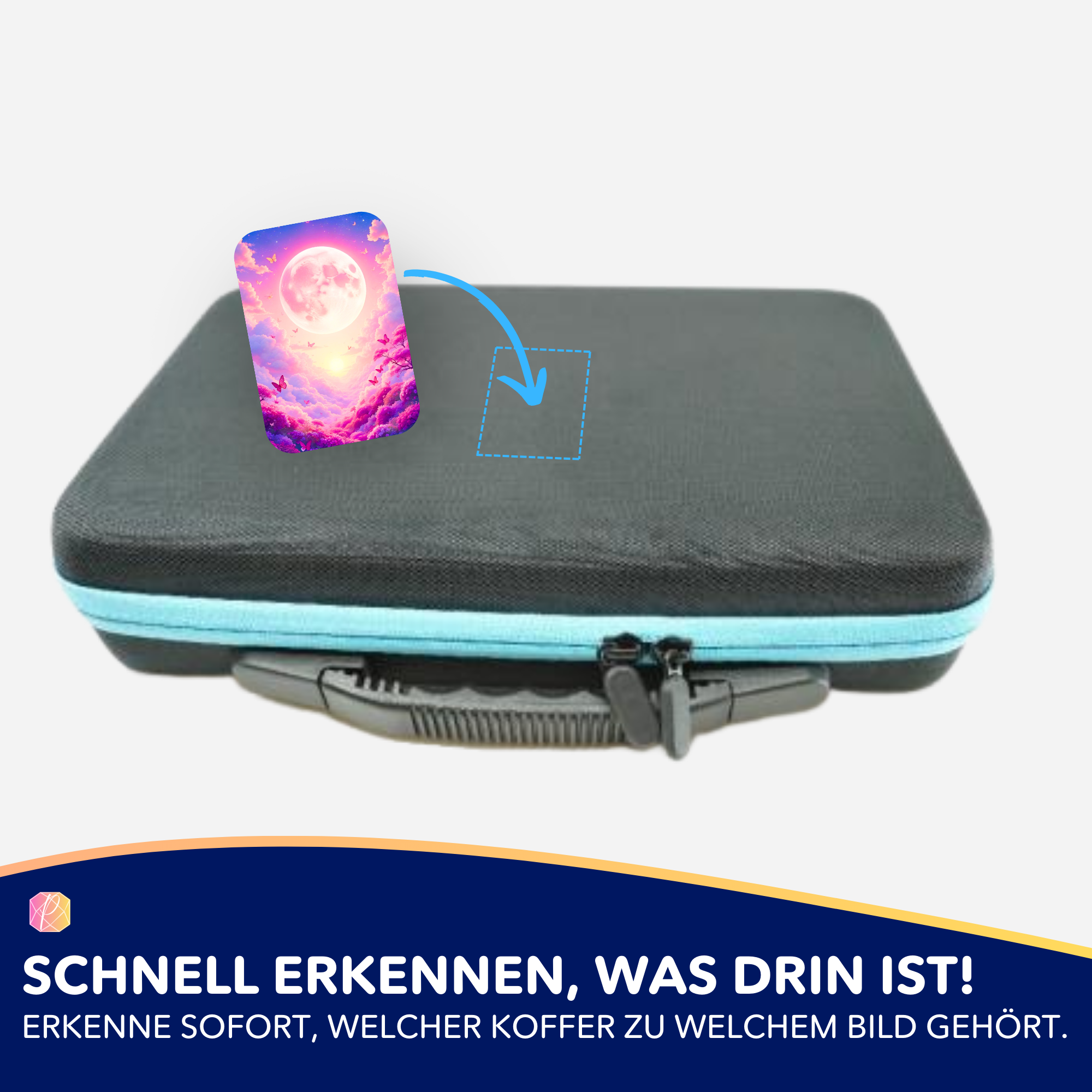 Aufkleber 5er-Set - Wolkenreich