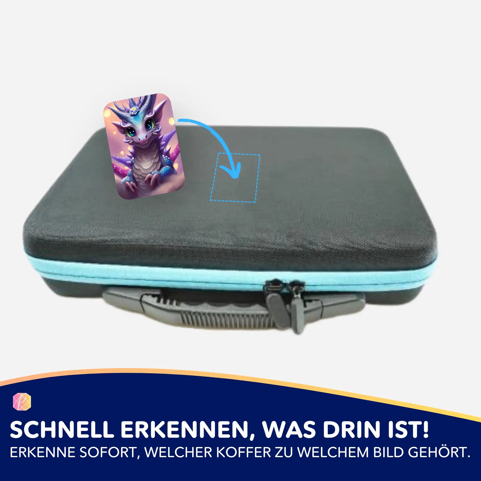 Aufkleber 5er-Set - Cute Dragon