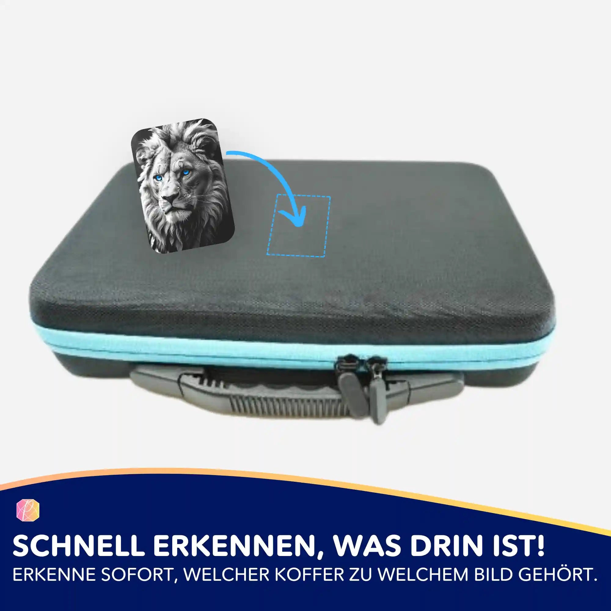 Aufkleber 5er-Set - Leo Löwe