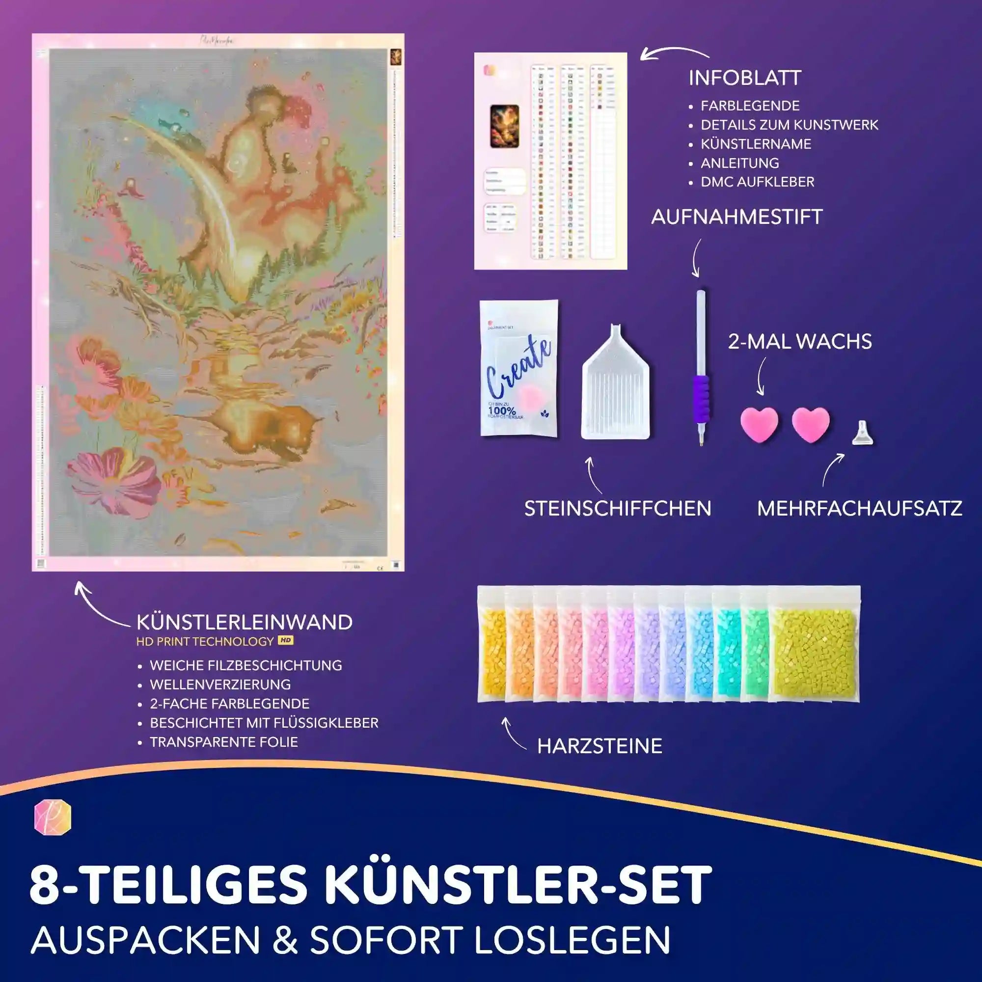 Diamond Painting - Wo das Licht den Weg kennt "Limited Edition"