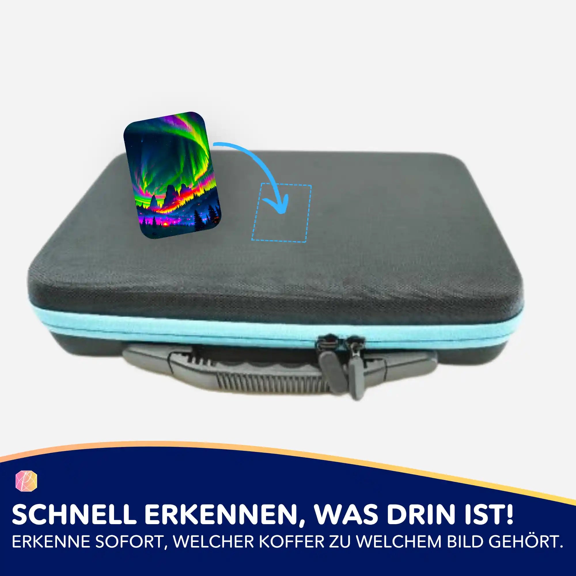 Aufkleber 5er-Set - Nacht der bunten Lichter "Limited Edition"