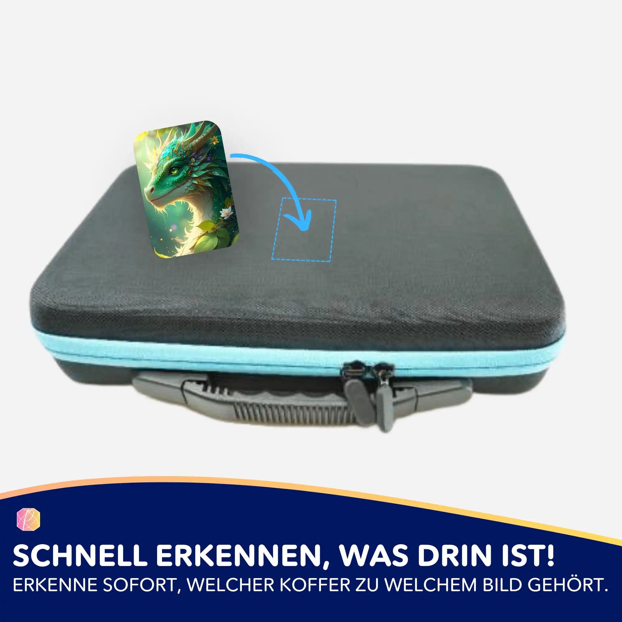 Aufkleber 5er-Set - Hüter des Smaragdwaldes