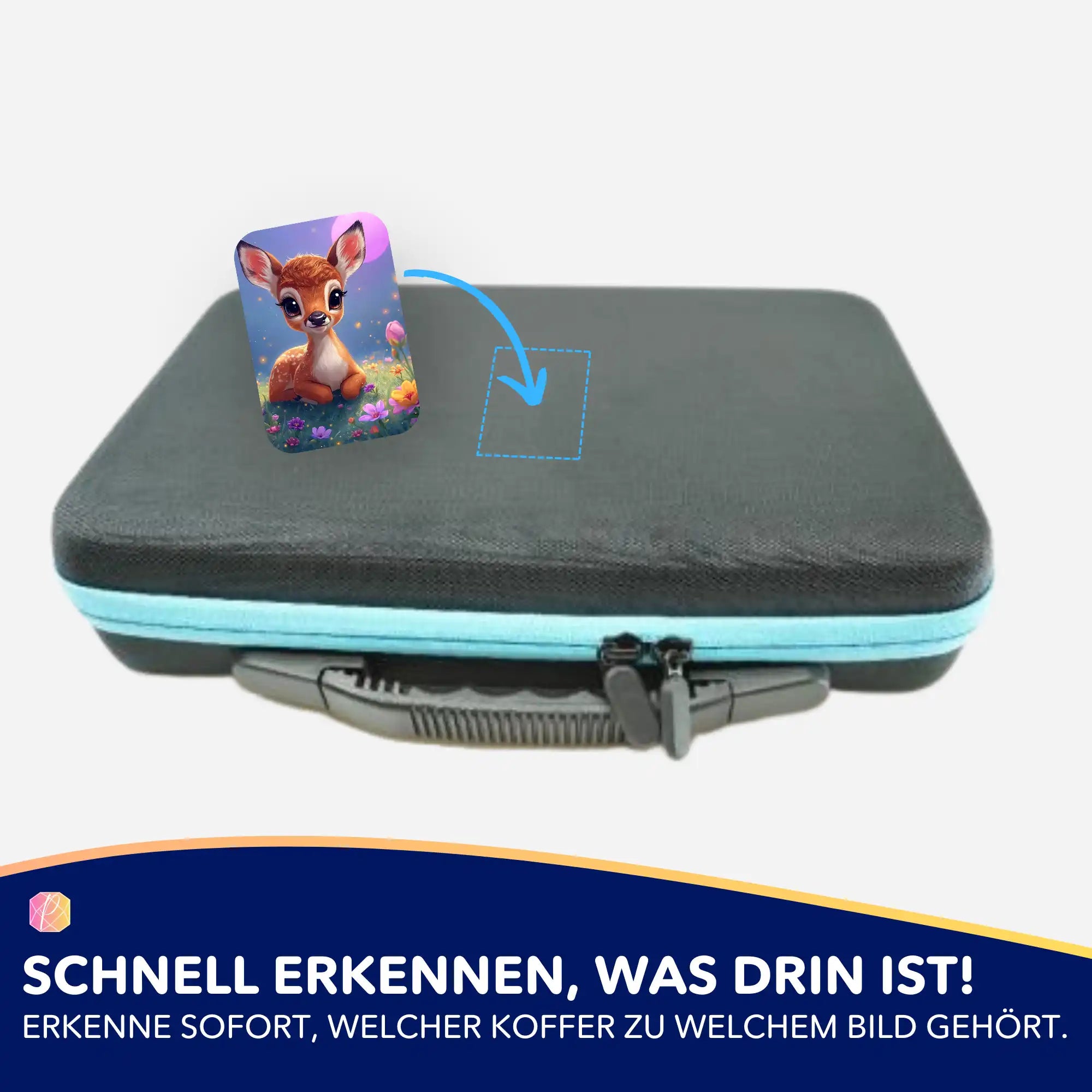 Aufkleber 5er-Set - Blütenkitz