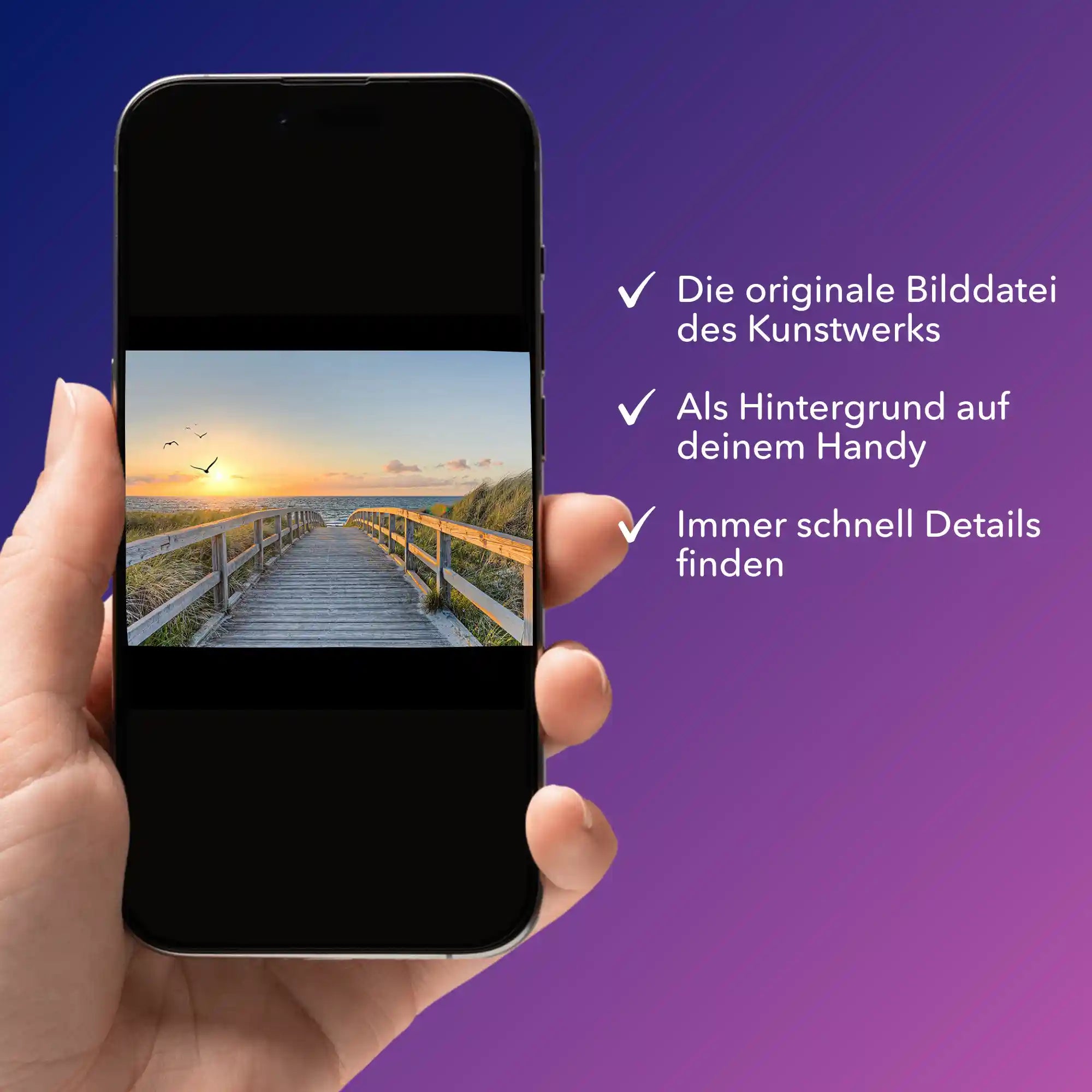 Digitale Bildmappe - Strand der Ruhe