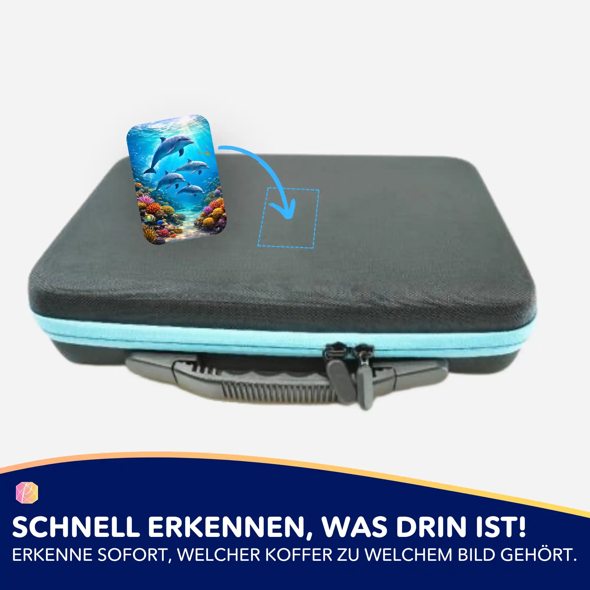 Aufkleber 5er-Set - Im Herzen des Ozeans