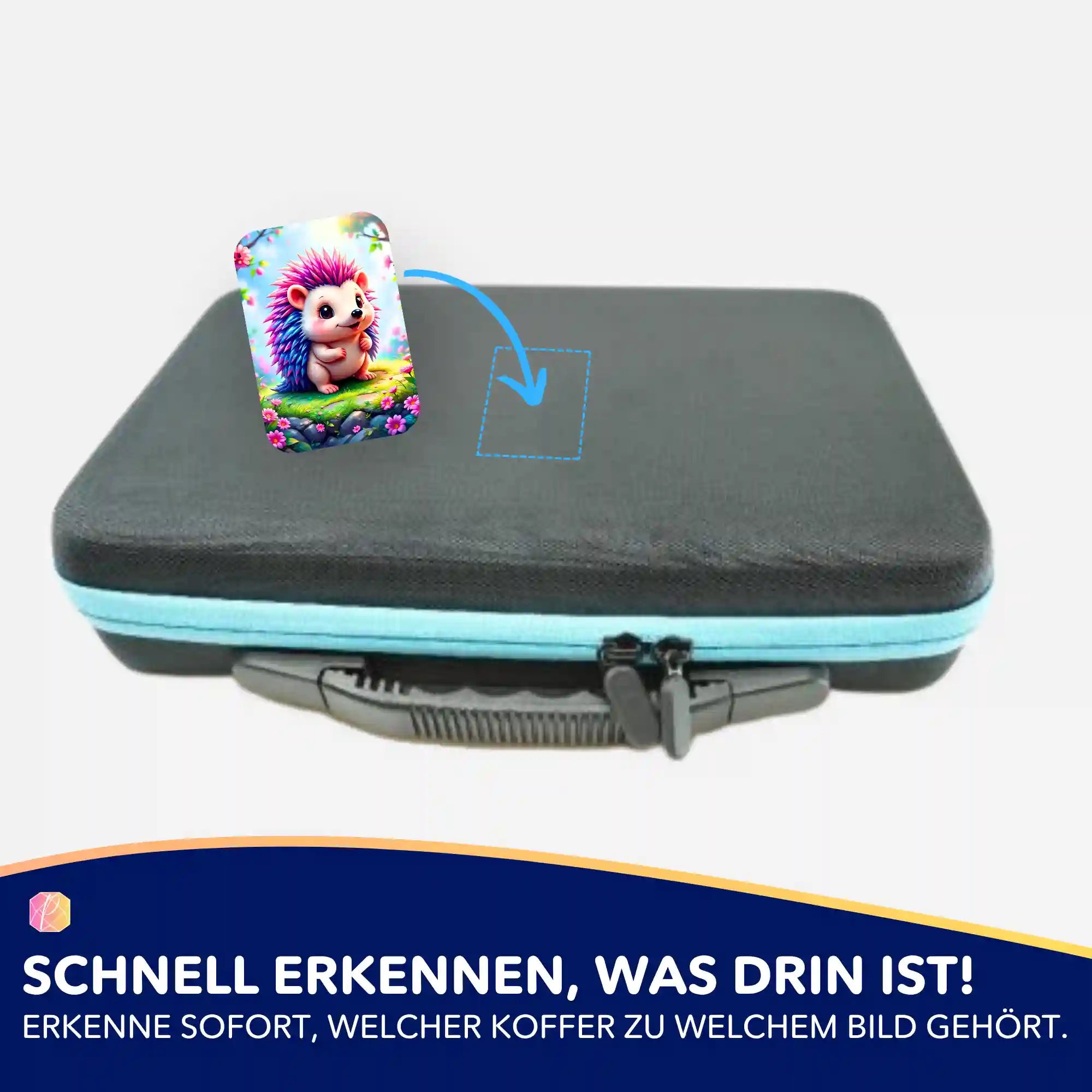 Aufkleber 5er-Set - Igel Ilay