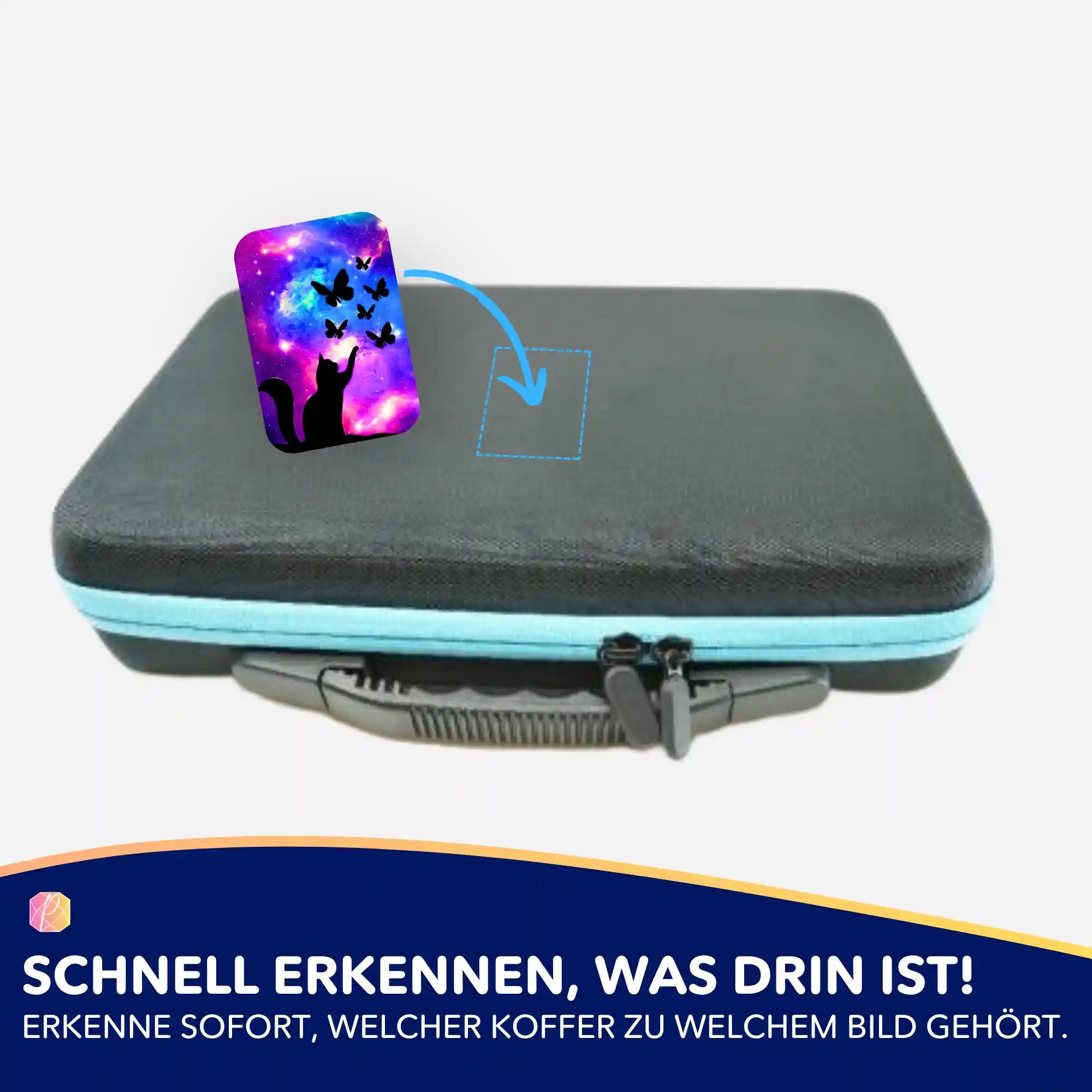 Aufkleber 5er-Set - Touch the butterflies