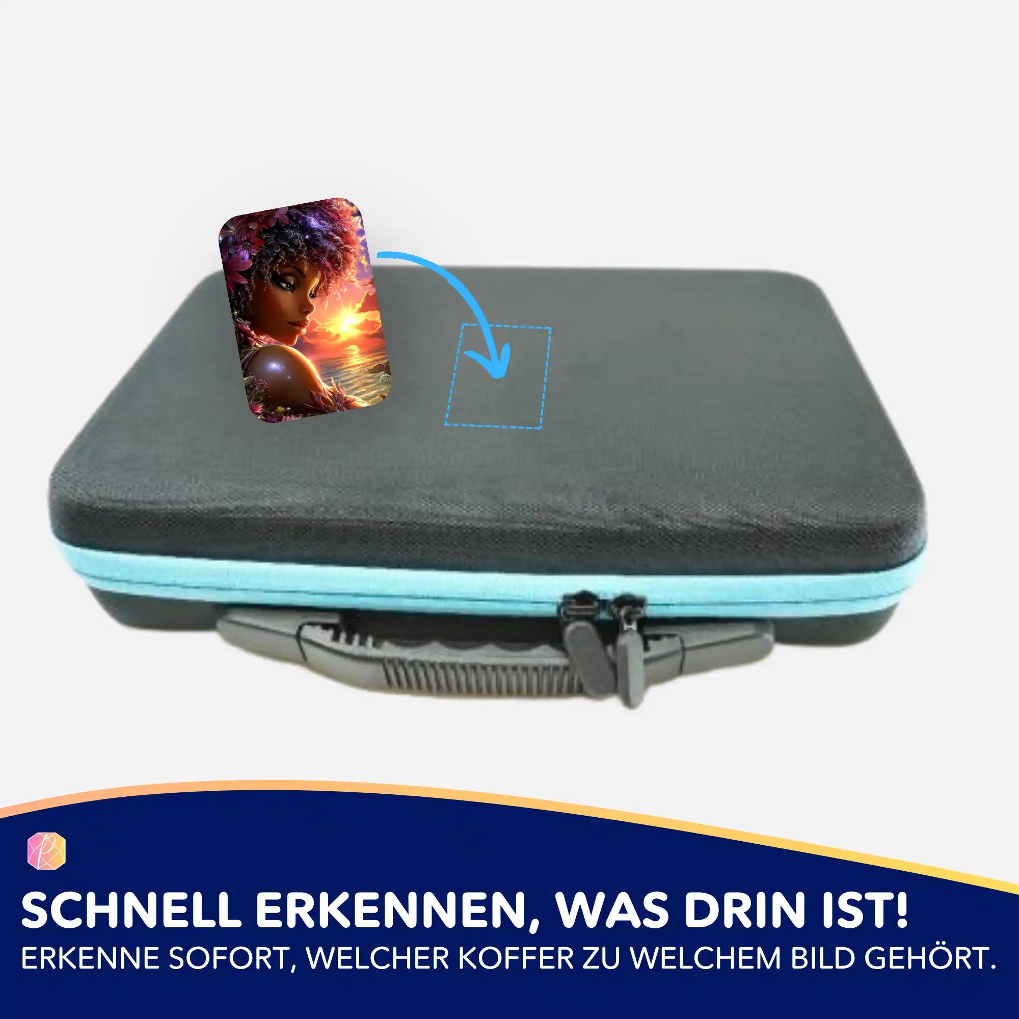 Aufkleber 5er-Set - Kuss der Sonne