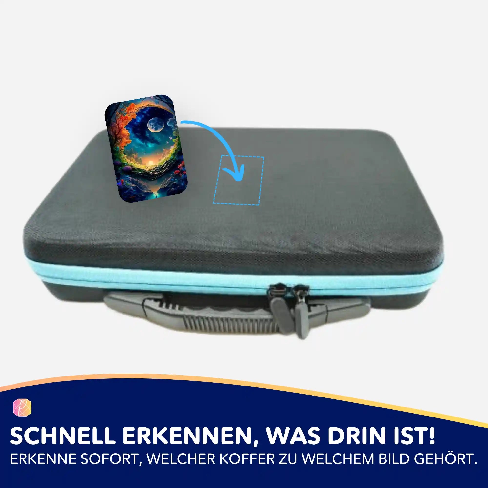 Aufkleber 5er-Set - Mondblick "Limited Edition"