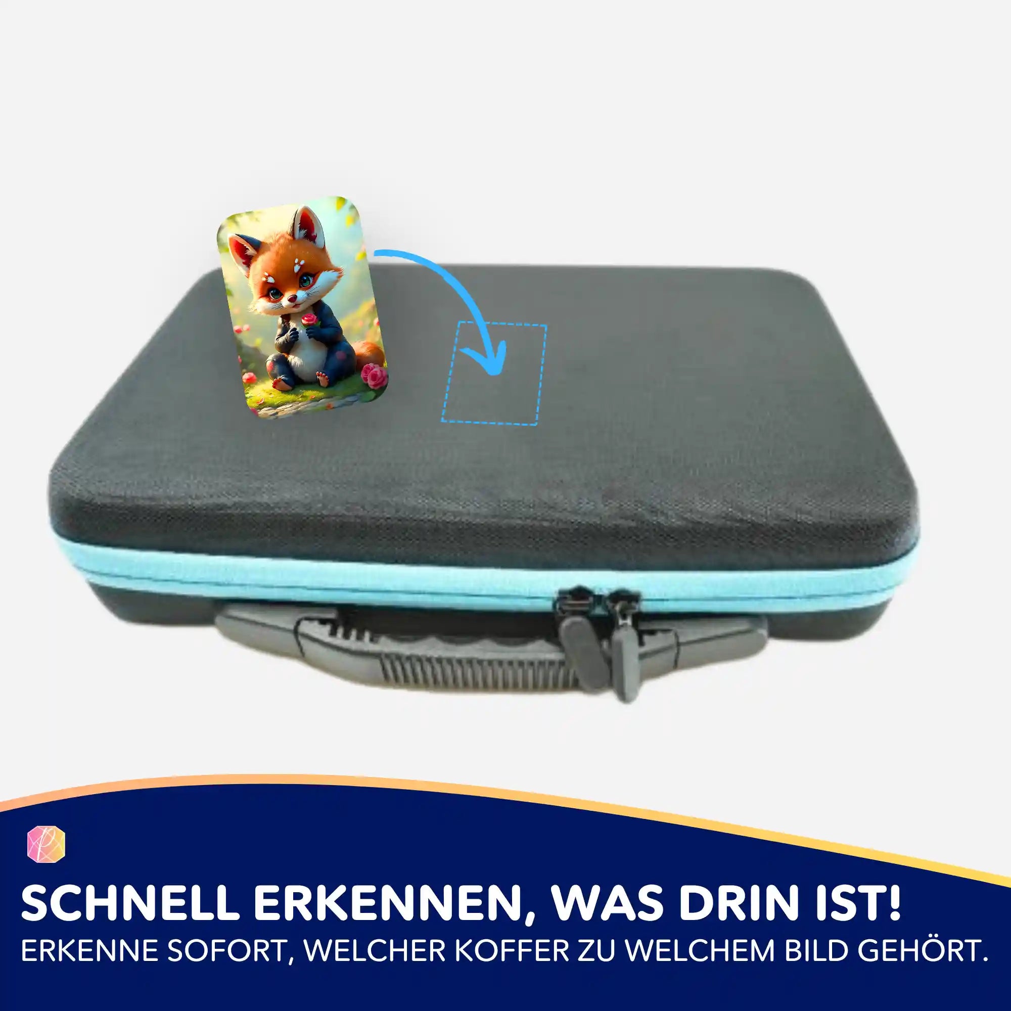 Aufkleber 5er-Set - Fuchs Kasper