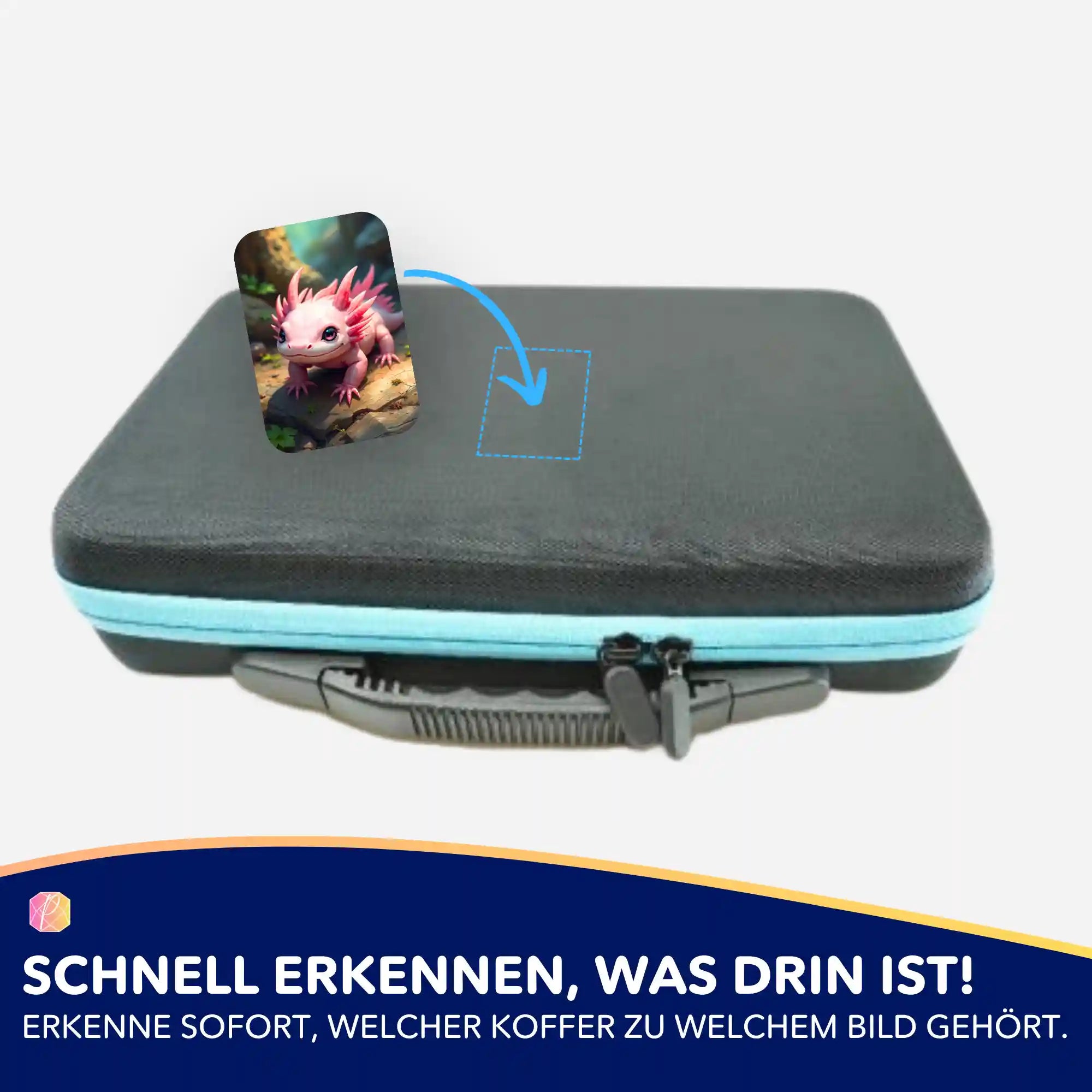 Aufkleber 5er-Set - Axoloti