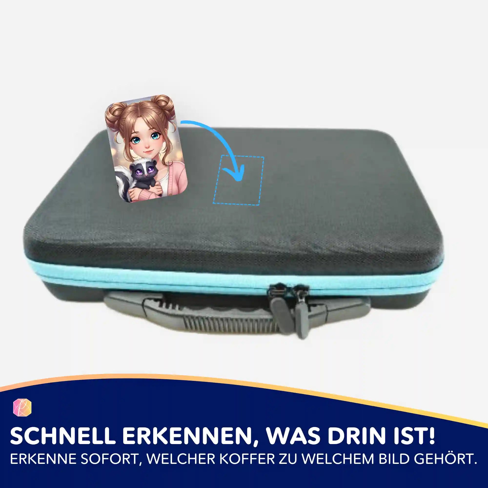 Aufkleber 5er-Set - Yuna & Puki
