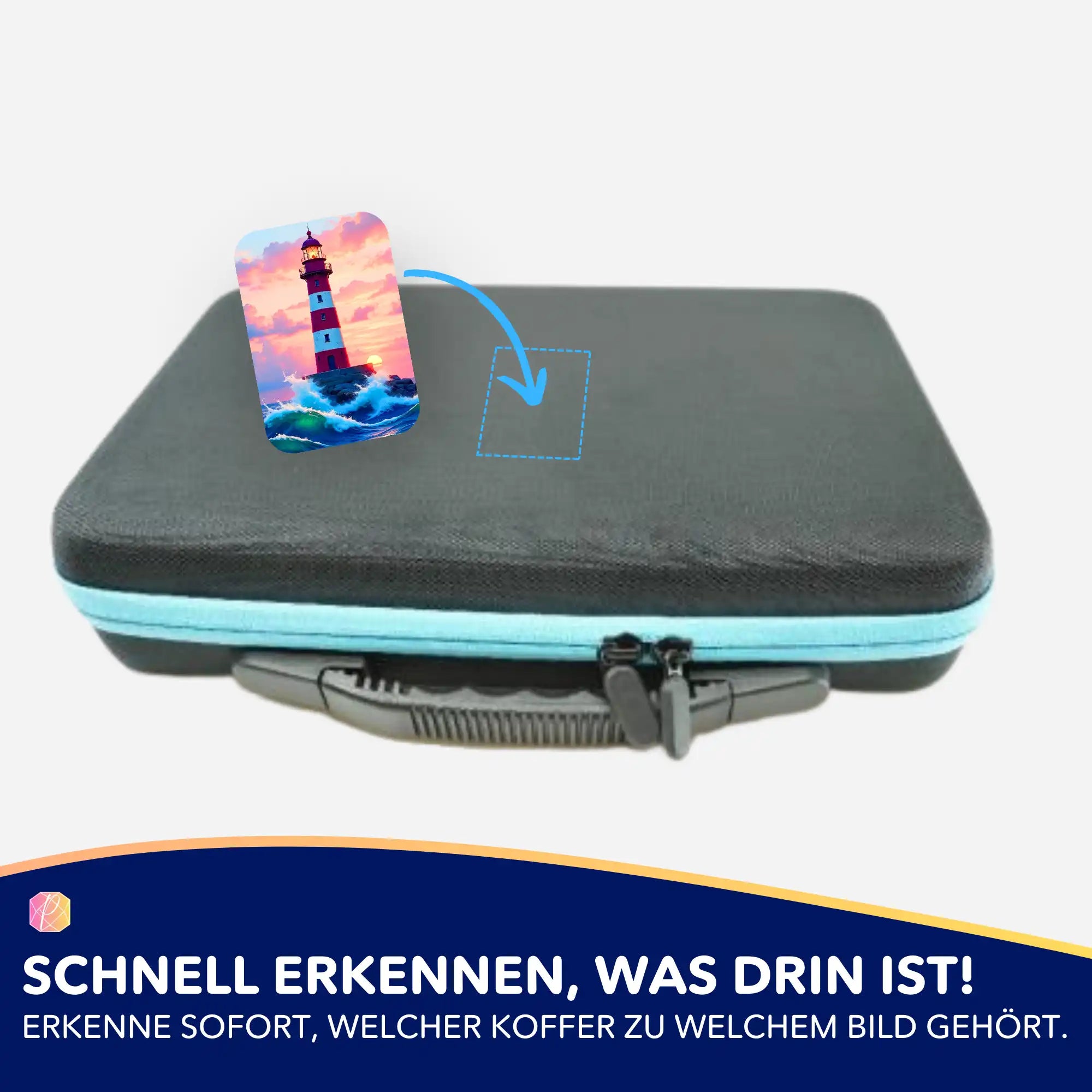 Aufkleber 5er-Set - Leuchtturm der Hoffnung