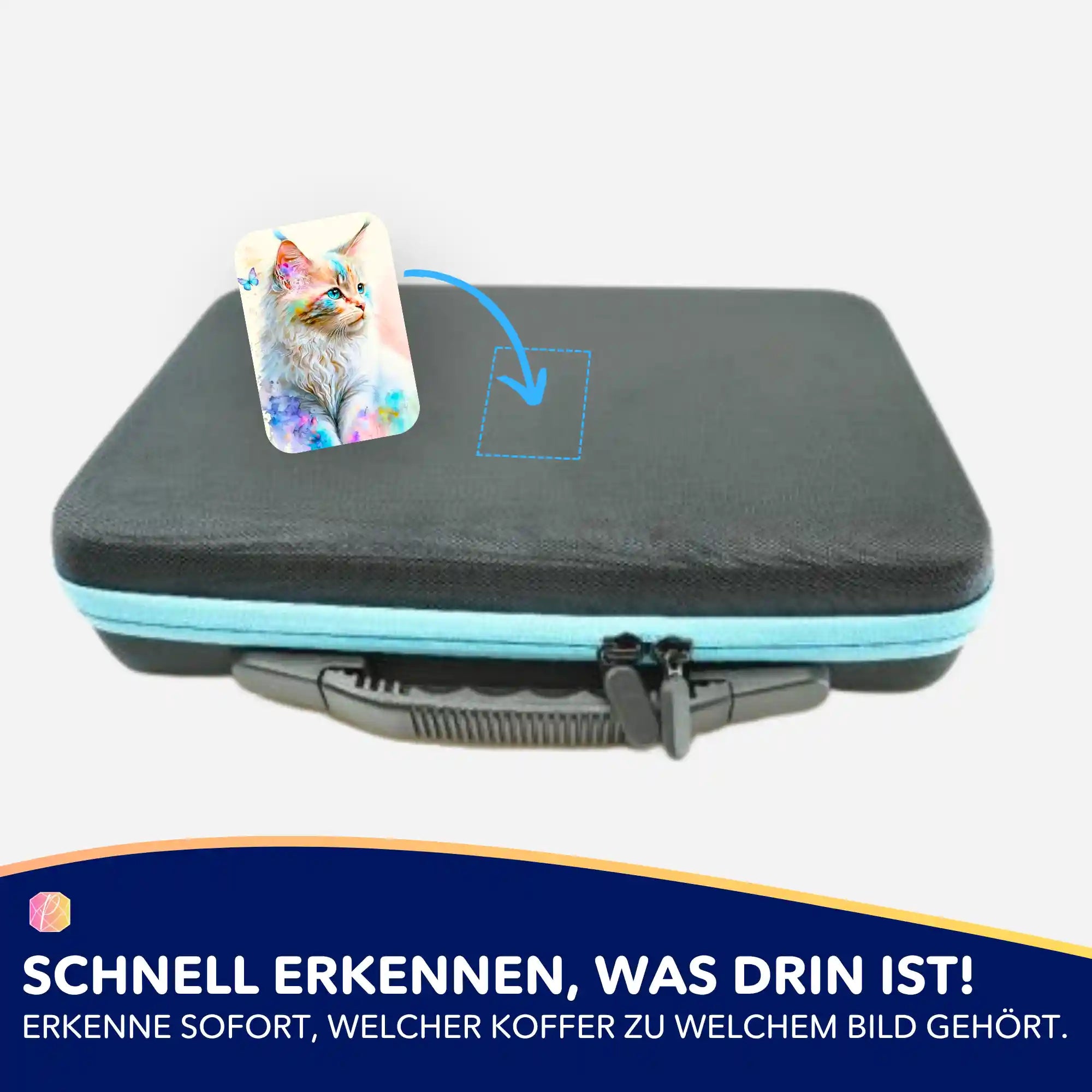 Aufkleber 5er-Set - Zartes Kätzchen