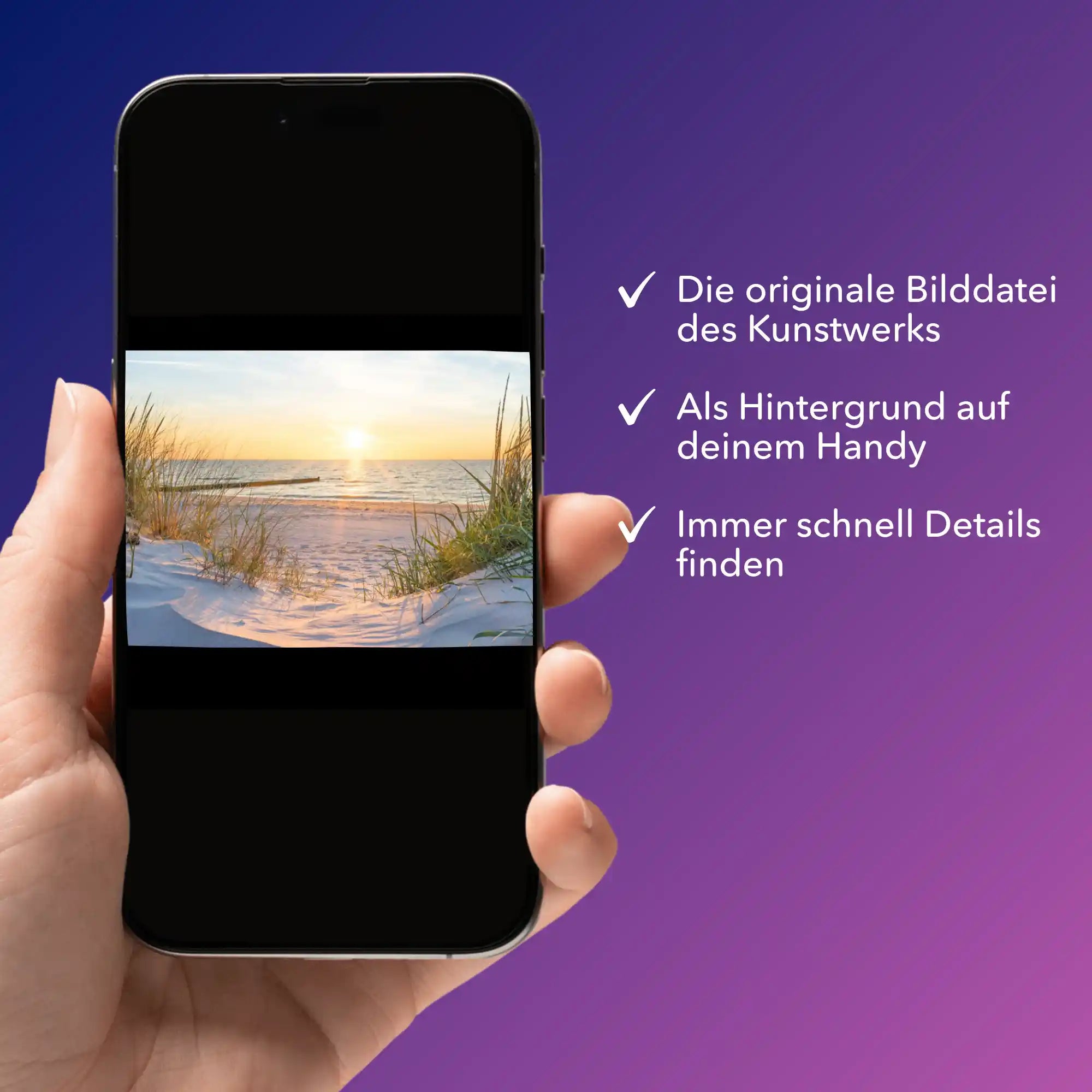 Digitale Bildmappe - Entspannung im Sonnenuntergang