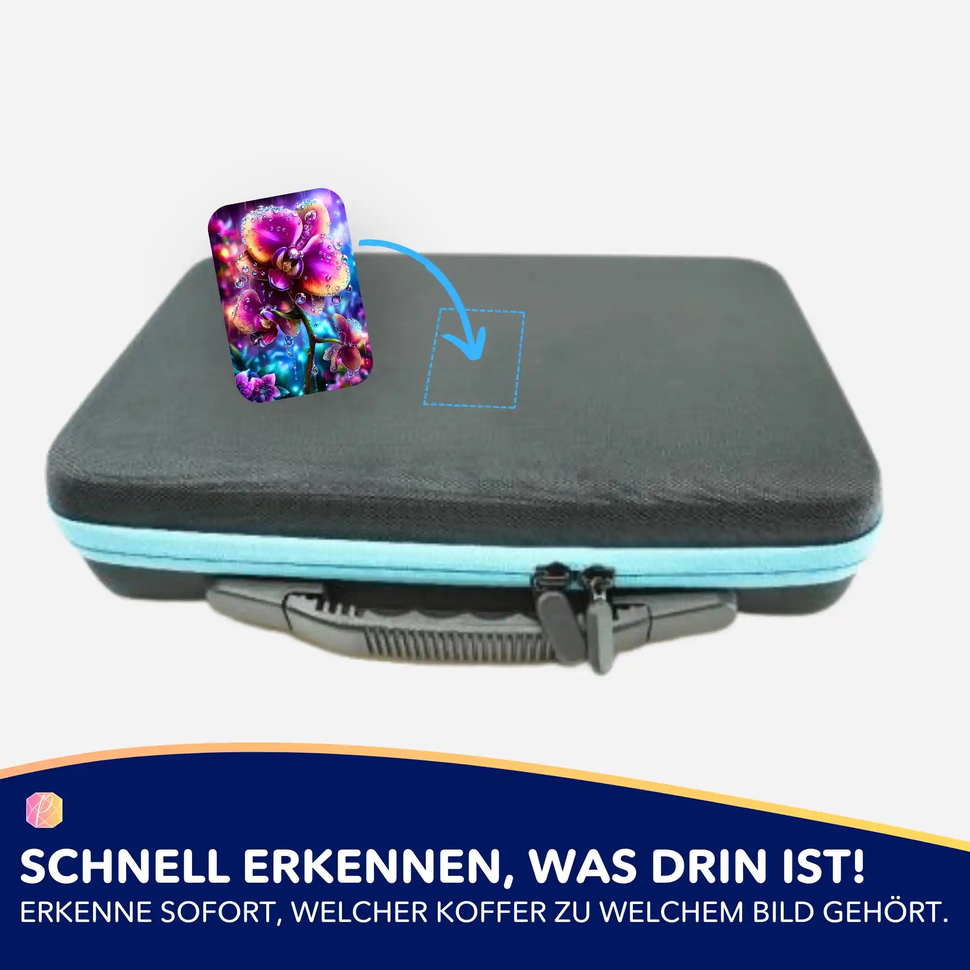 Aufkleber 5er-Set - Regenkuss