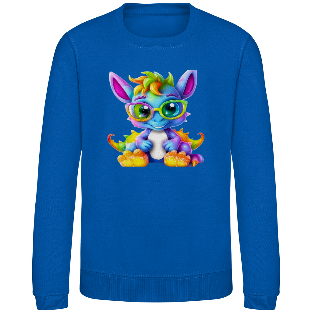 Kinder Sweatshirt Schlaubi Drache