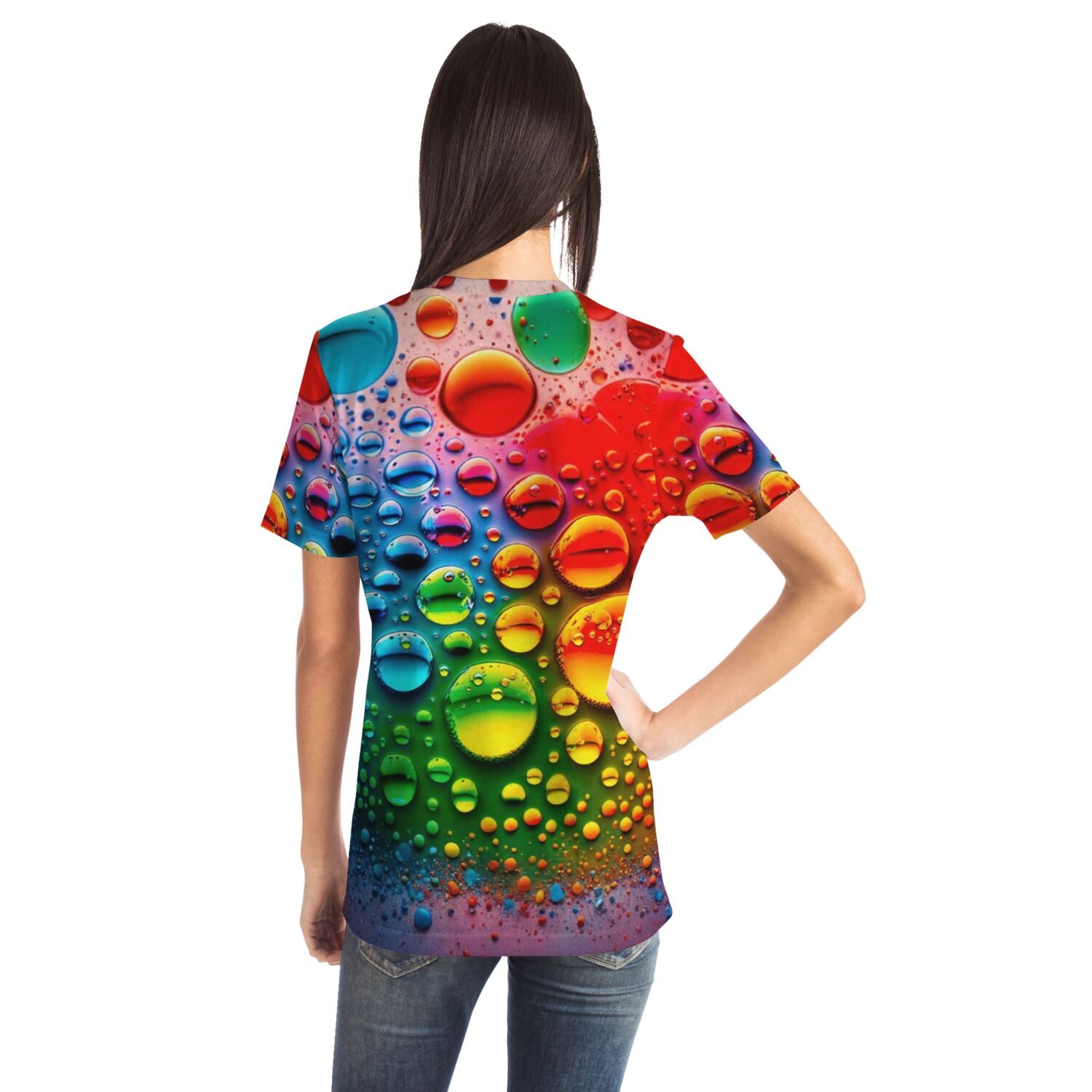Dreamer T-Shirt - AB Special - Colorful Raindrops