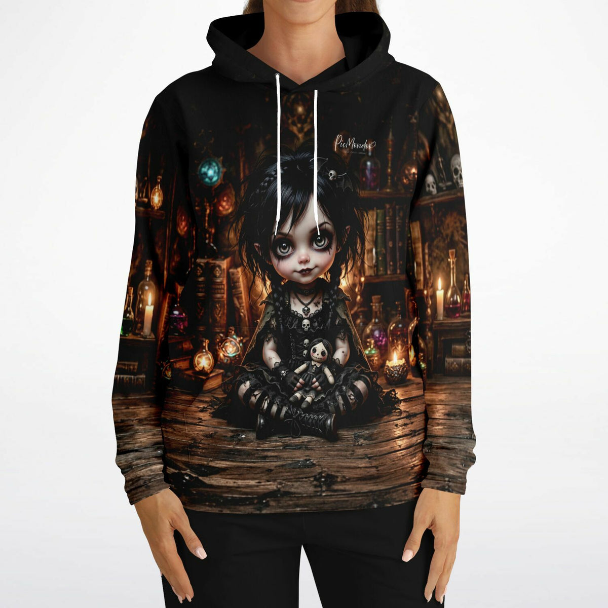 Dreamer Hoodie von Picmondoo mit Little Mistelchen Motiv im Gothic-Stil für Fans von Diamond Painting und Fan-Art