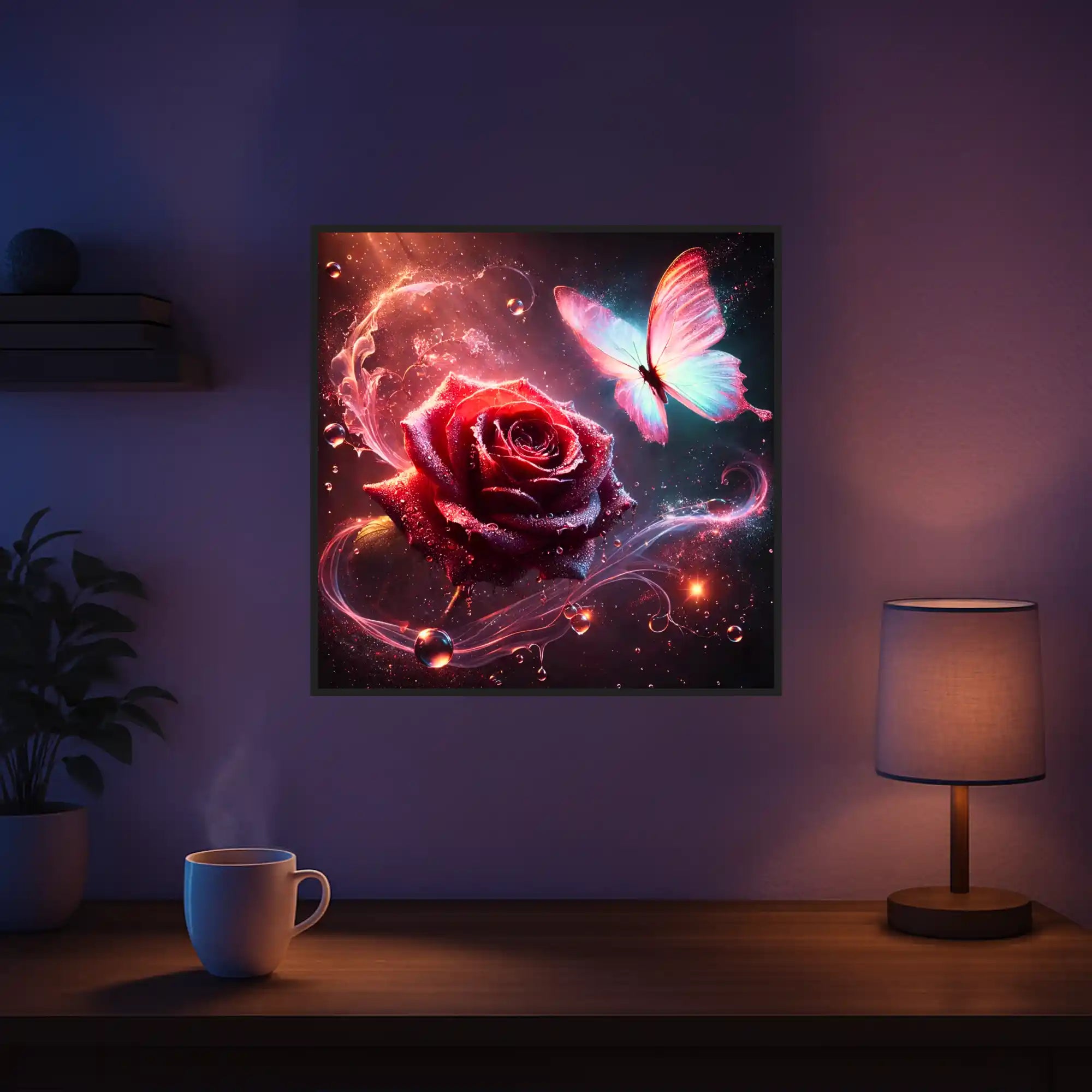 Diamond Painting 7 Tage Special - Samt & Feuer