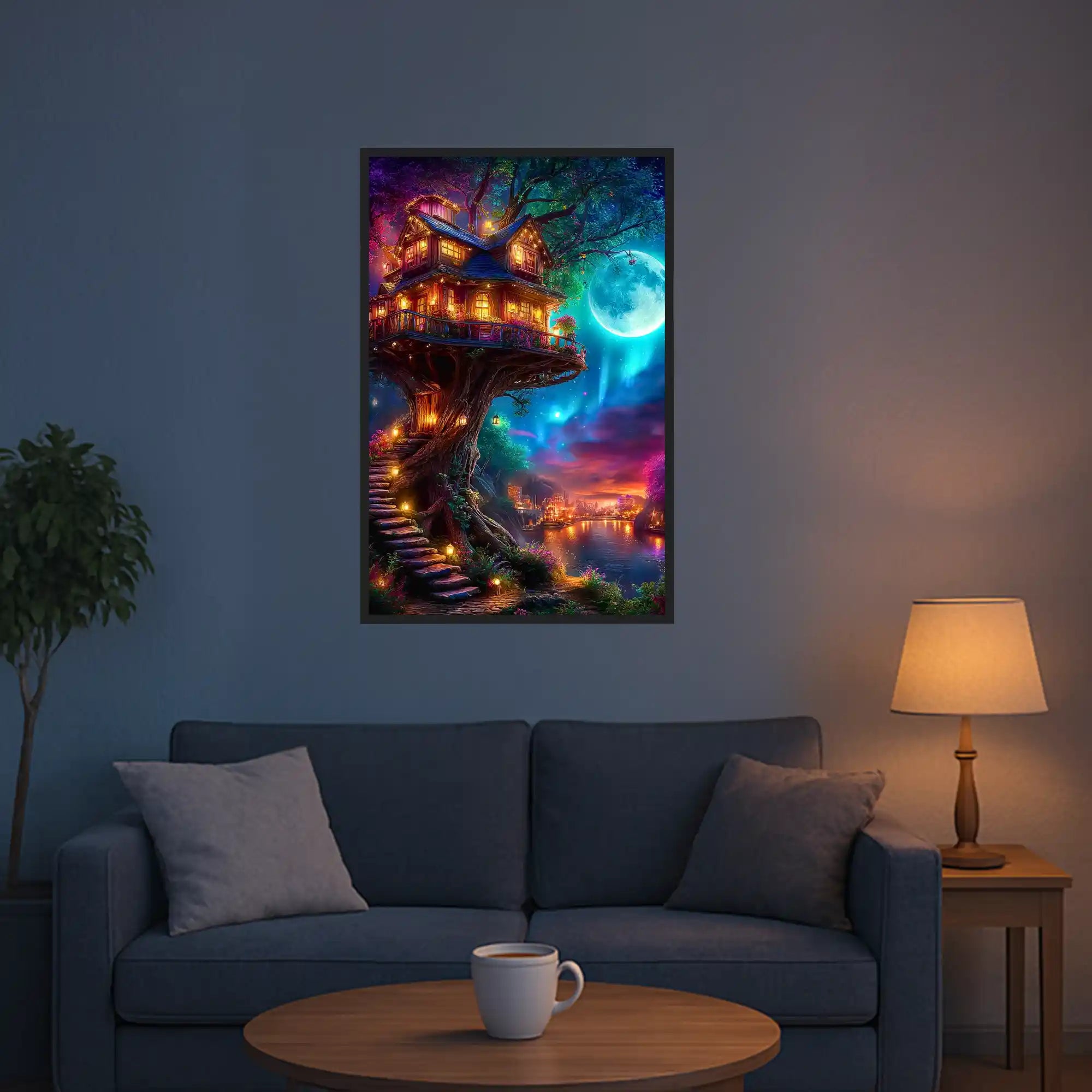 Diamond Painting - Sternhafen der Wanderer