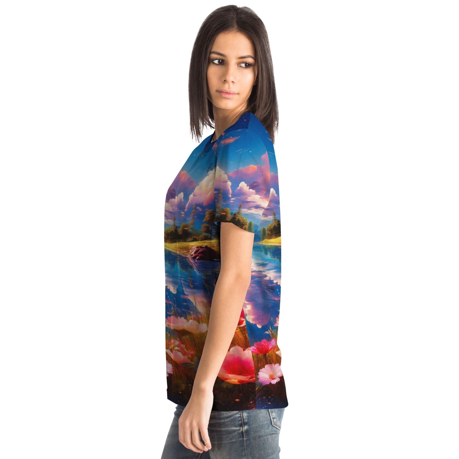 Dreamer T-Shirt - Blick auf den See