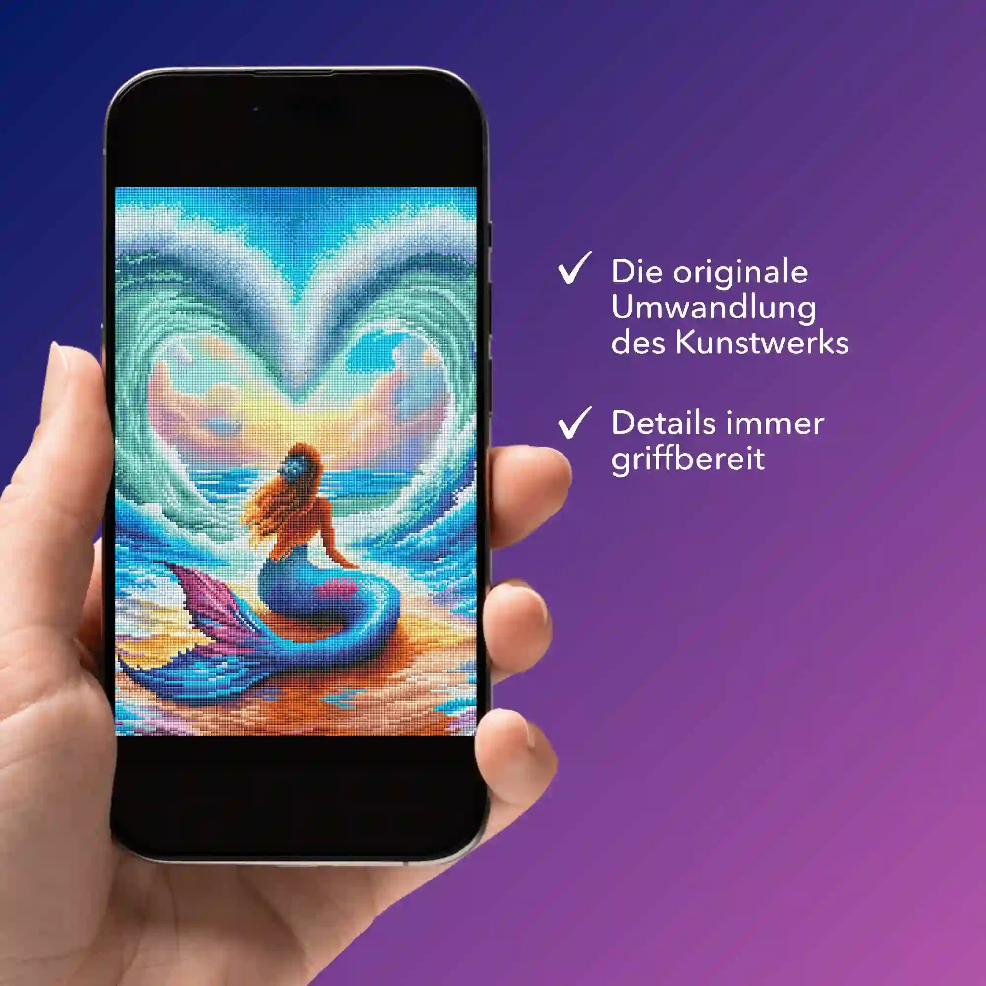 Digitale Bildmappe - Liebe der Meerjungfrau