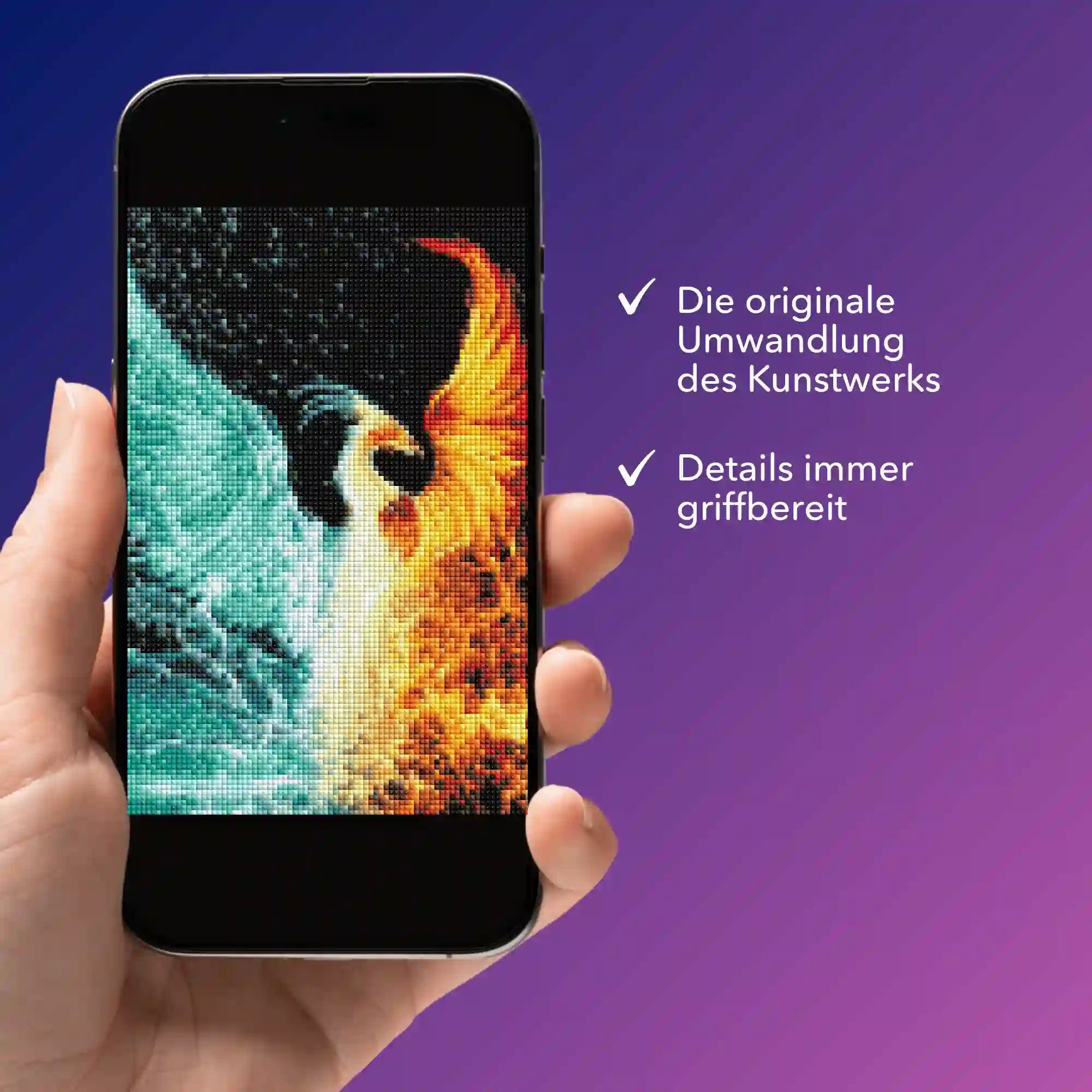 Digitale Bildmappe - Phönix der Elemente