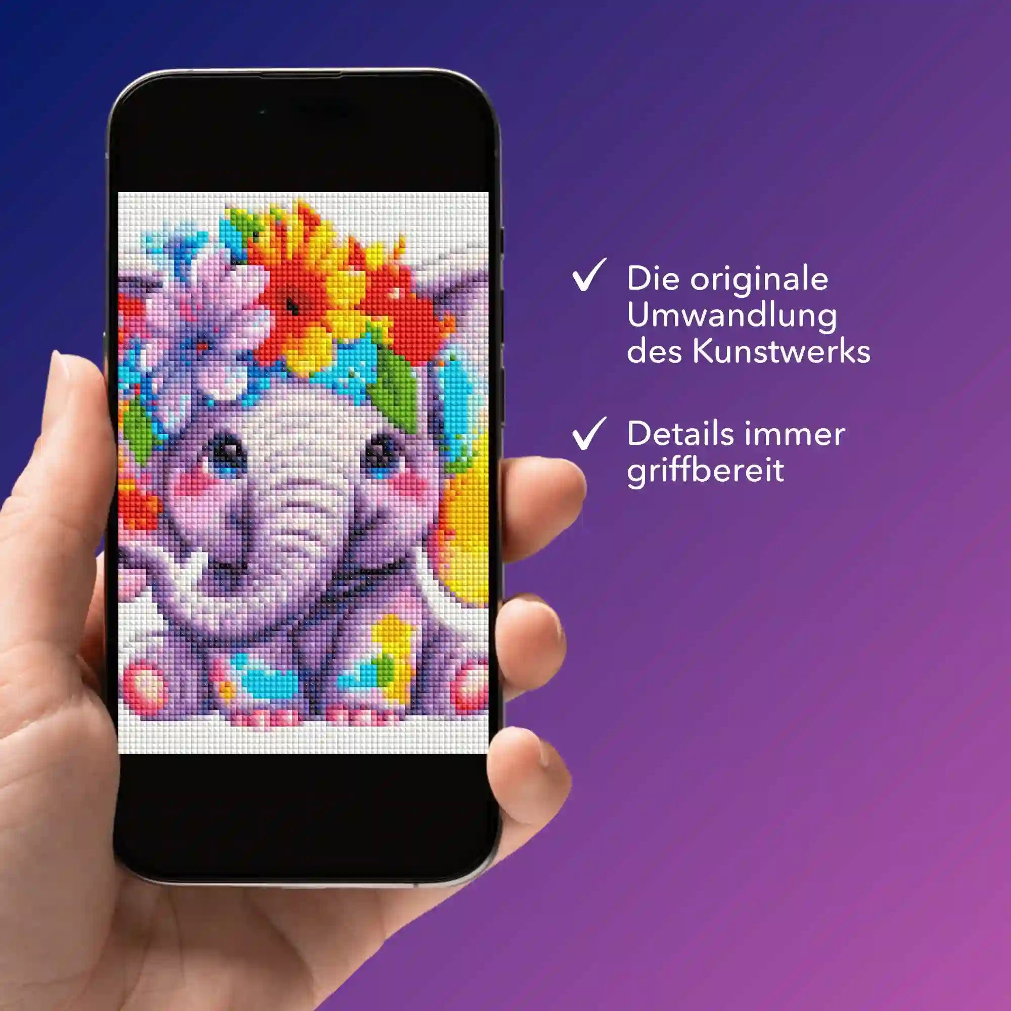 Digitale Bildmappe - Der kleine Blumenelefant