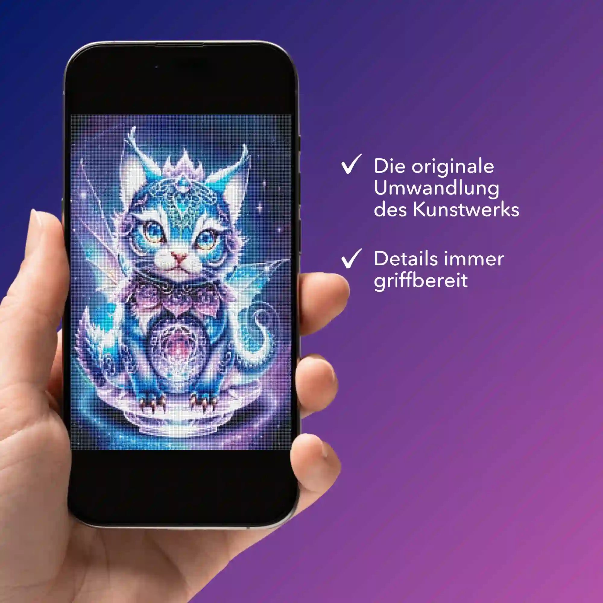 Digitale Bildmappe - Mystical Kitty