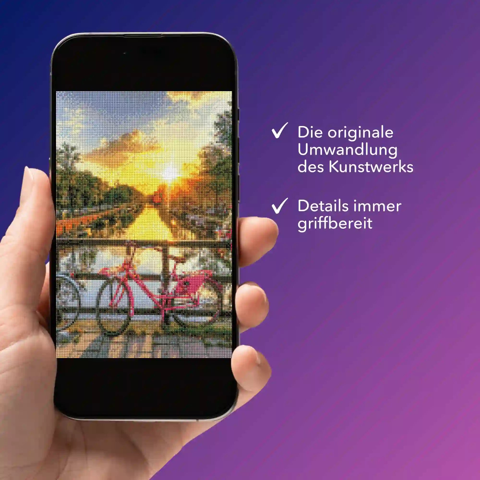 Digitale Bildmappe - Sonnenuntergang in Amsterdam