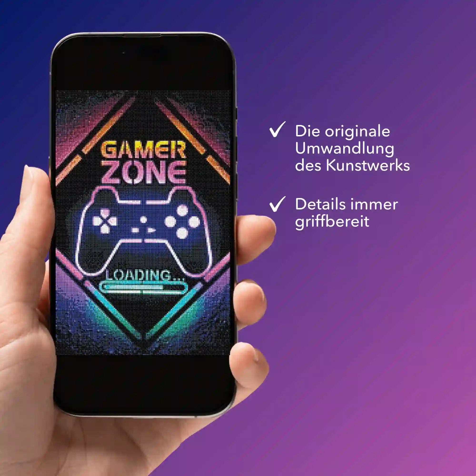 Digitale Bildmappe - Gamer Zone