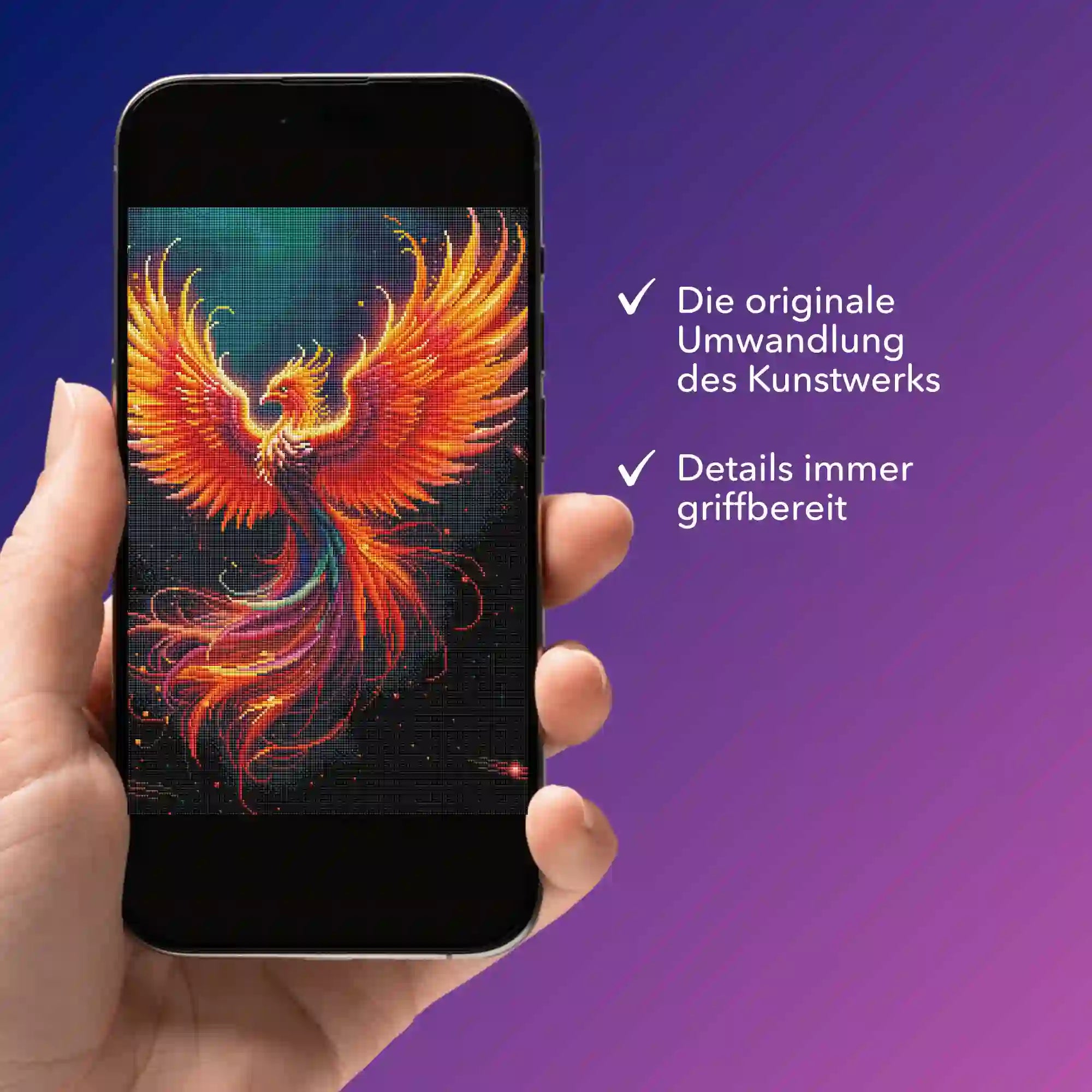 Digitale Bildmappe - Sparkle Phönix