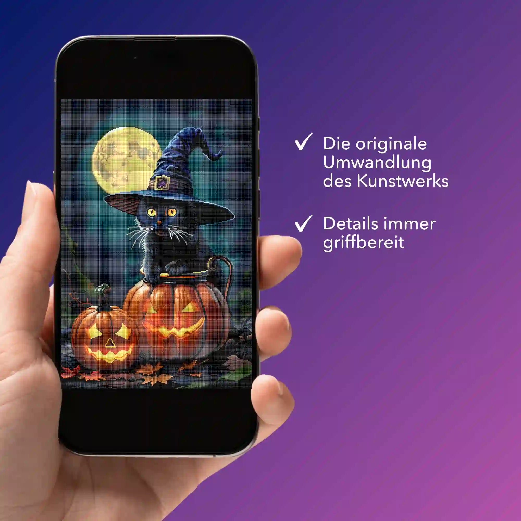 Digitale Bildmappe - Wizard Cat