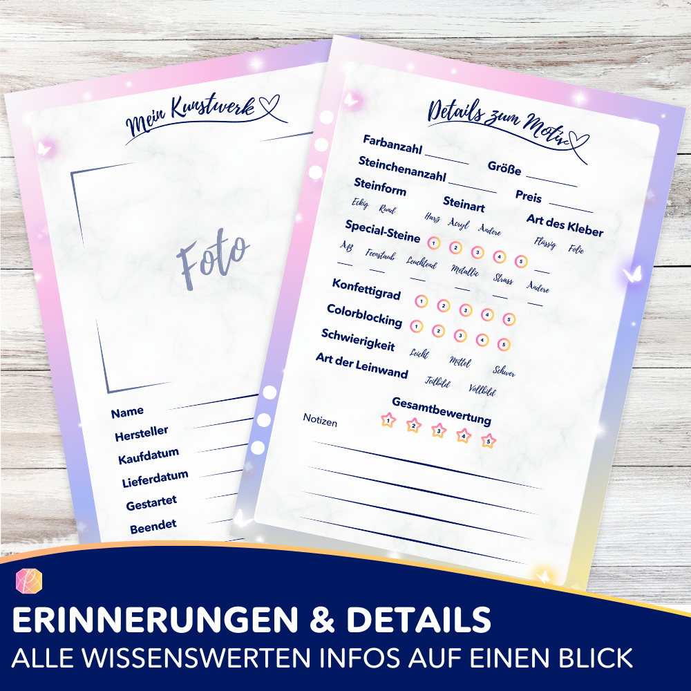 Diamond Painting Tagebuch