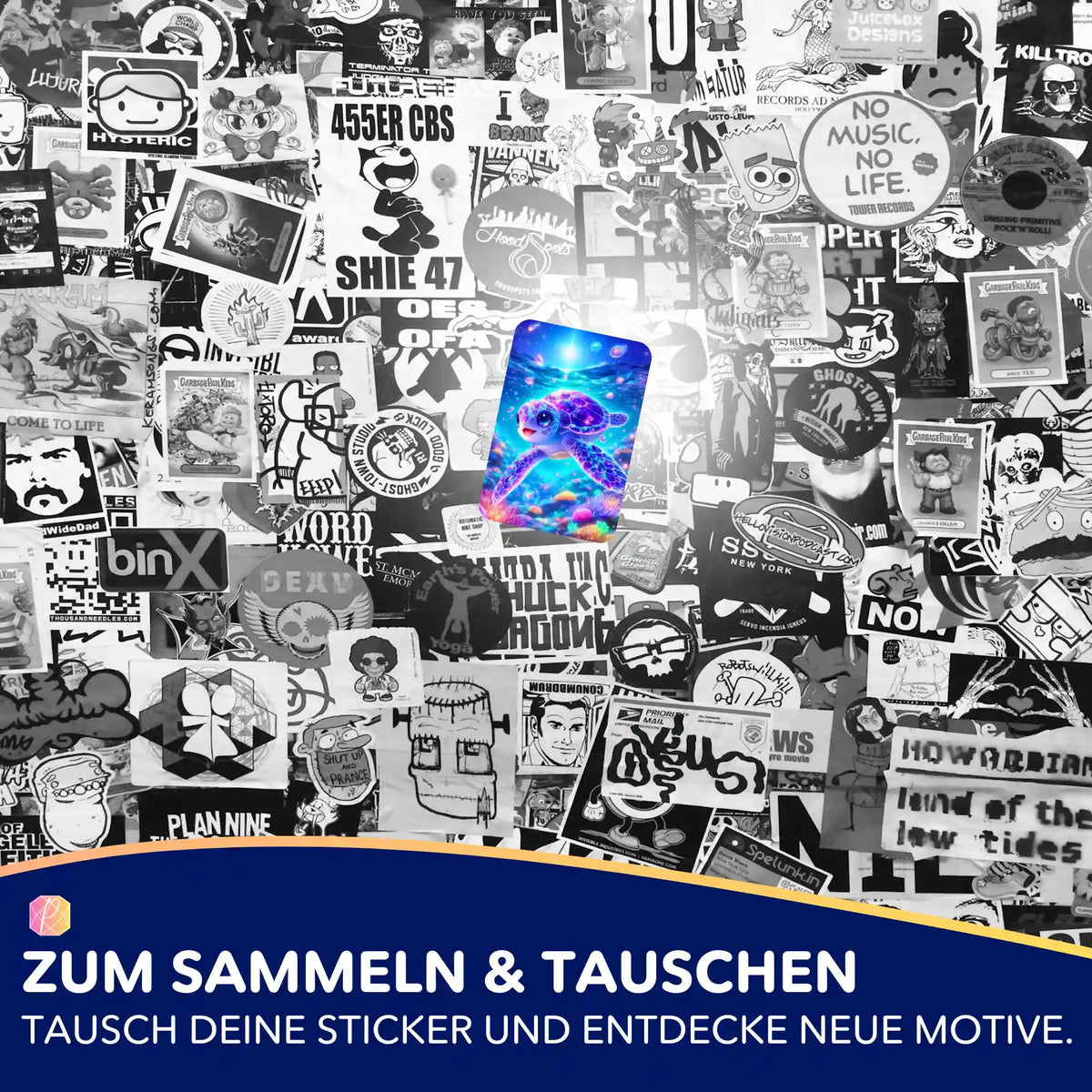 Bunter Sternenschildi Sticker für Diamond Painting Zubehör und Organisation von Bastelsets
